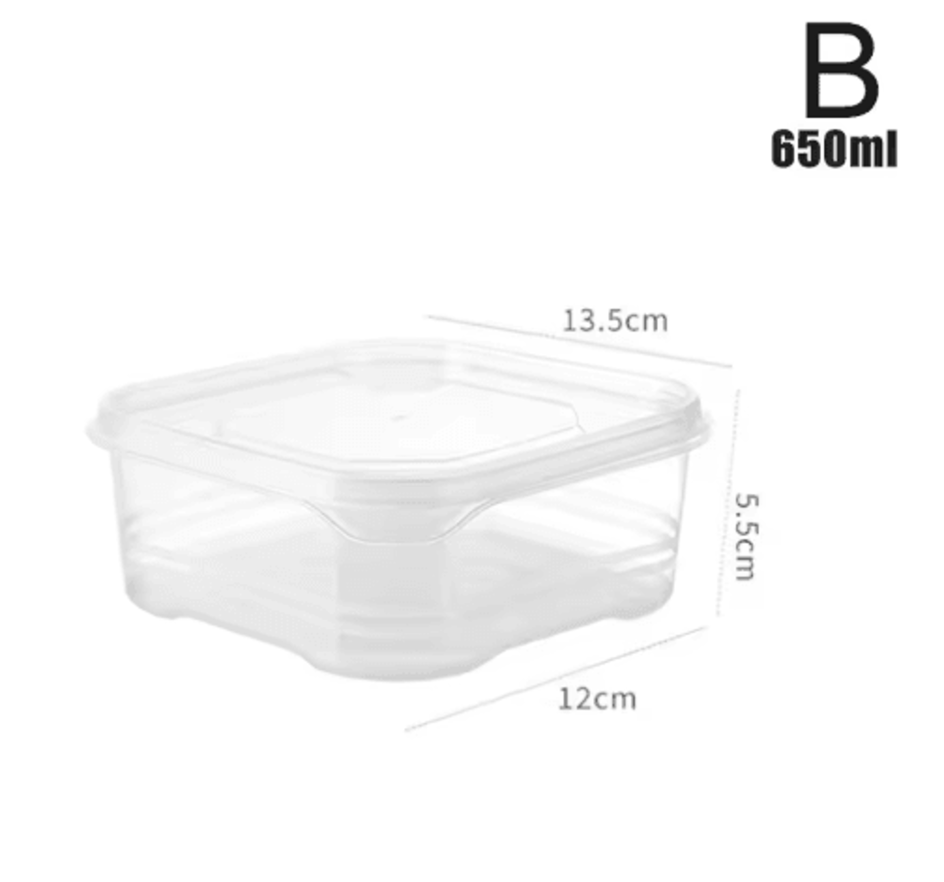 Refrigerator Dumpling Storage Container With Lid For Fresh Food Organization 2