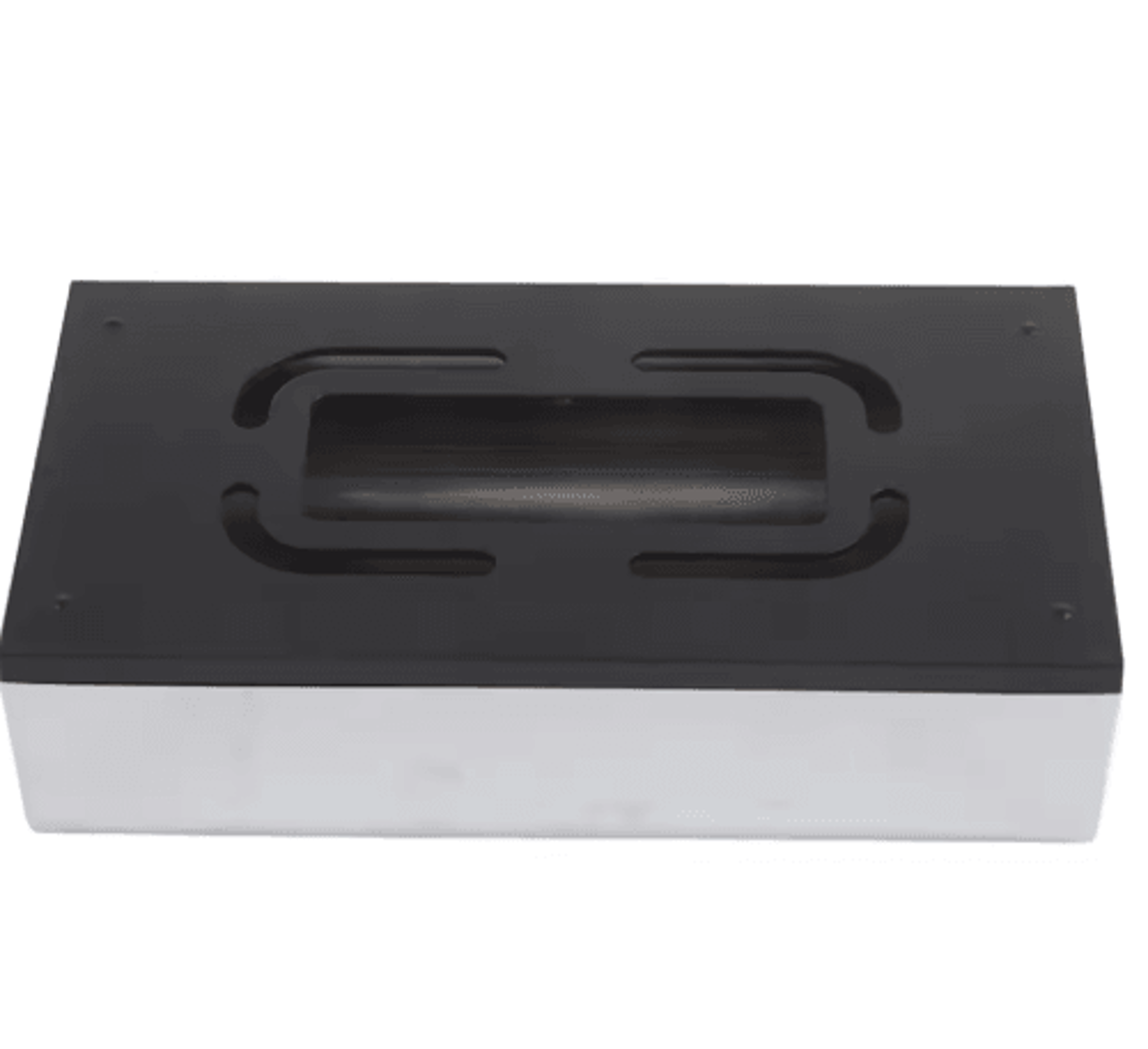 Electroplated Tissue Box Holder For Home Car  Office Organization 3