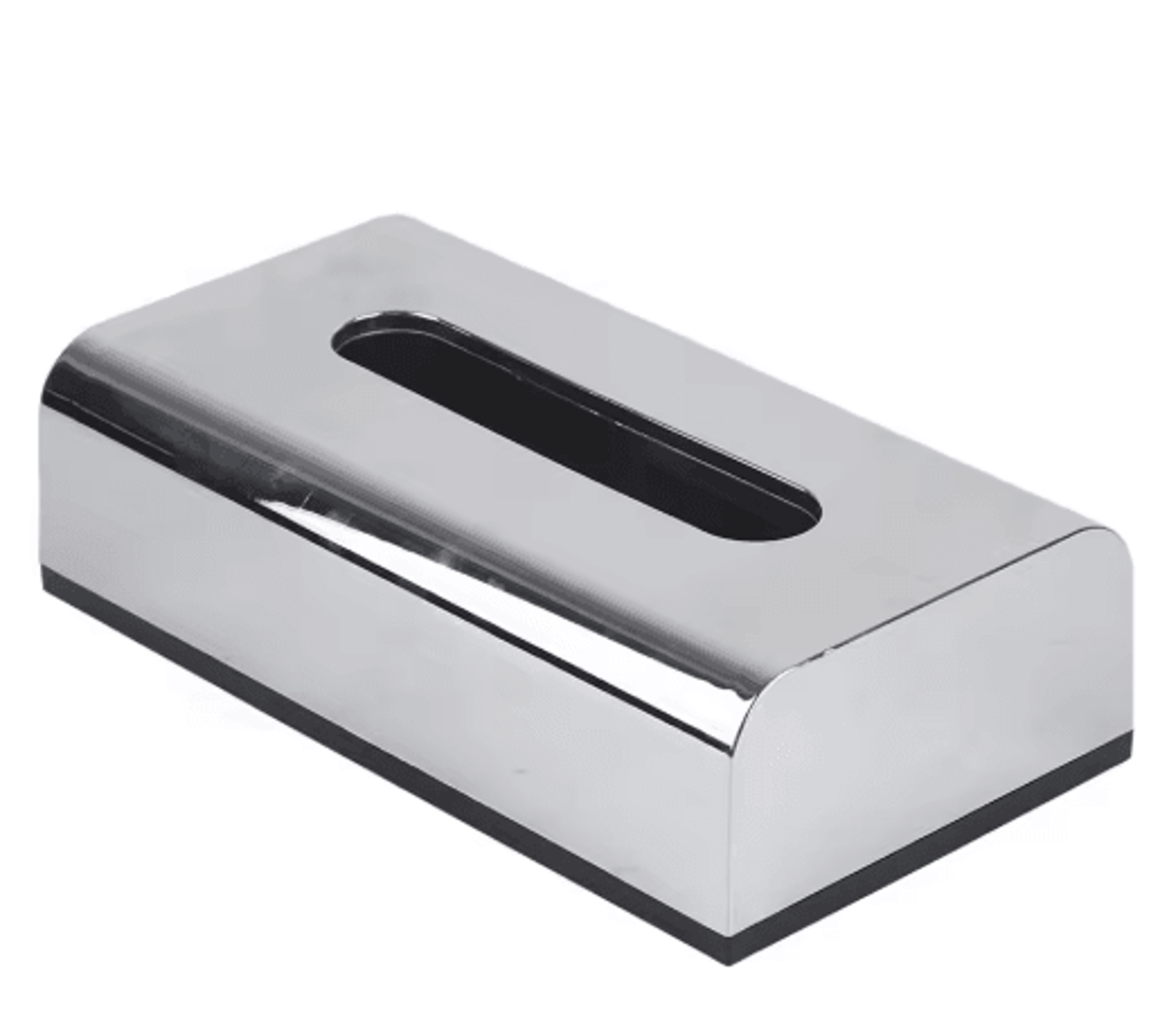 Electroplated Tissue Box Holder For Home Car  Office Organization 0