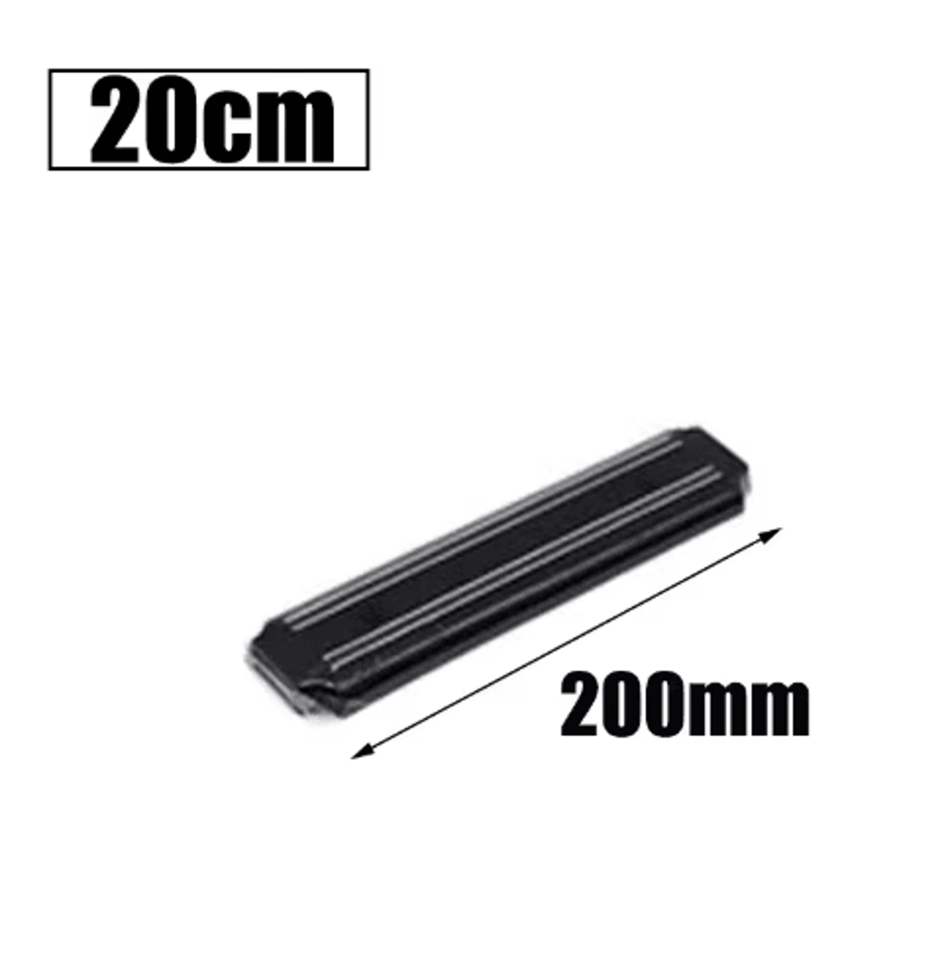 Magnetic Stainless Steel Knife Holder For Wall Mounted Kitchen Storage 7