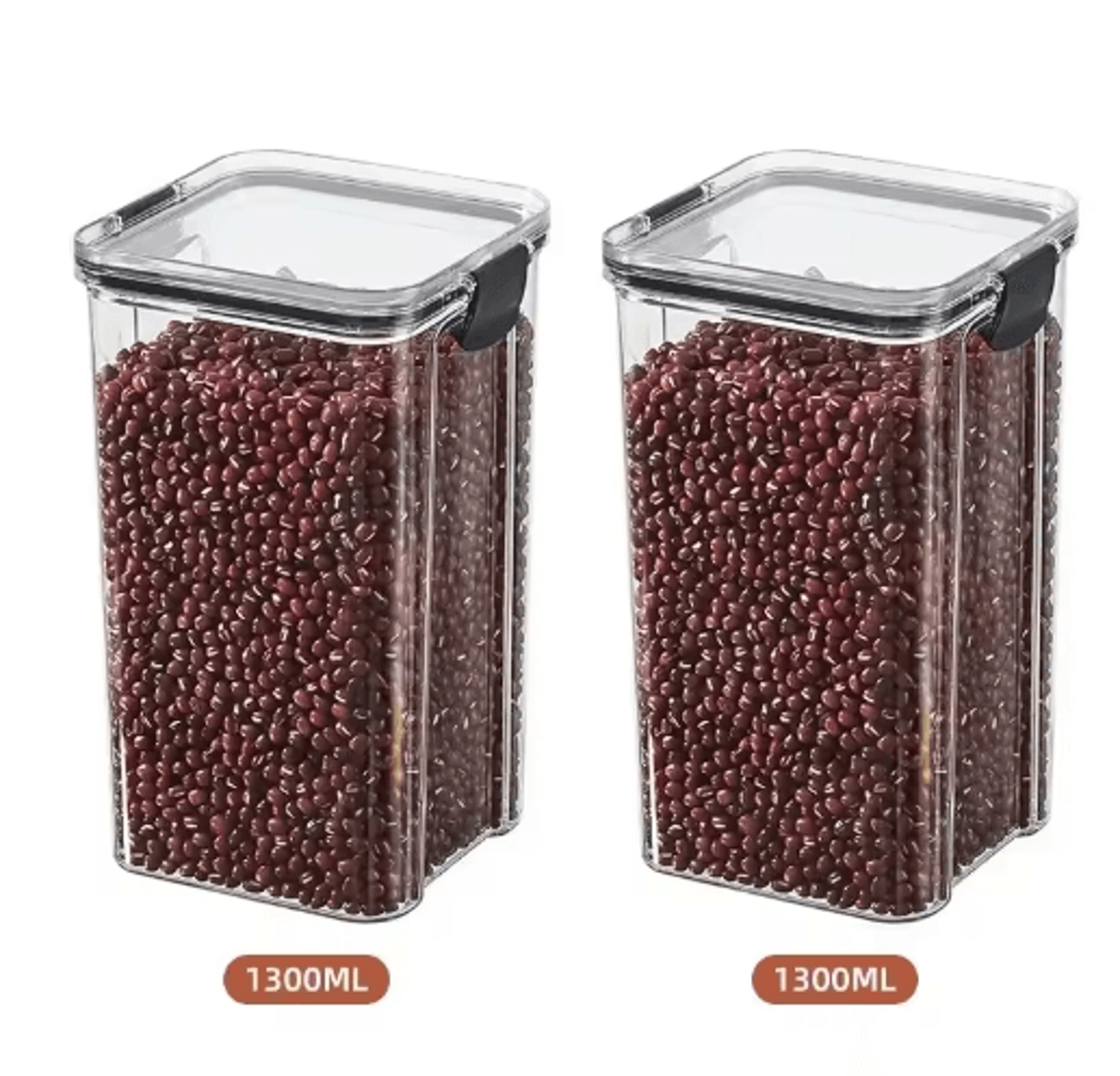 Stackable Airtight Food Storage Container Set For Grains Tea  Pantry Organization 14