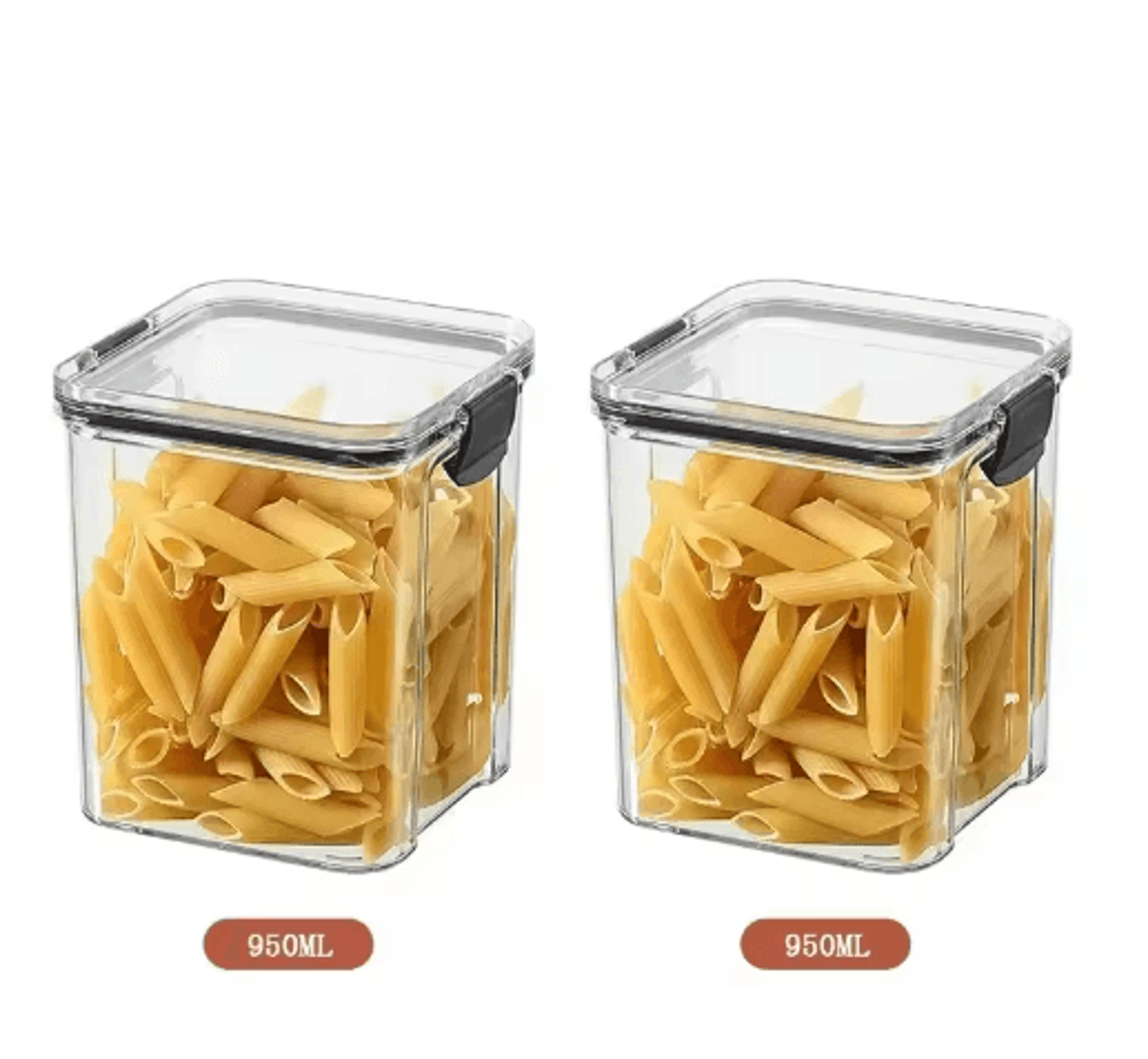 Stackable Airtight Food Storage Container Set For Grains Tea  Pantry Organization 17
