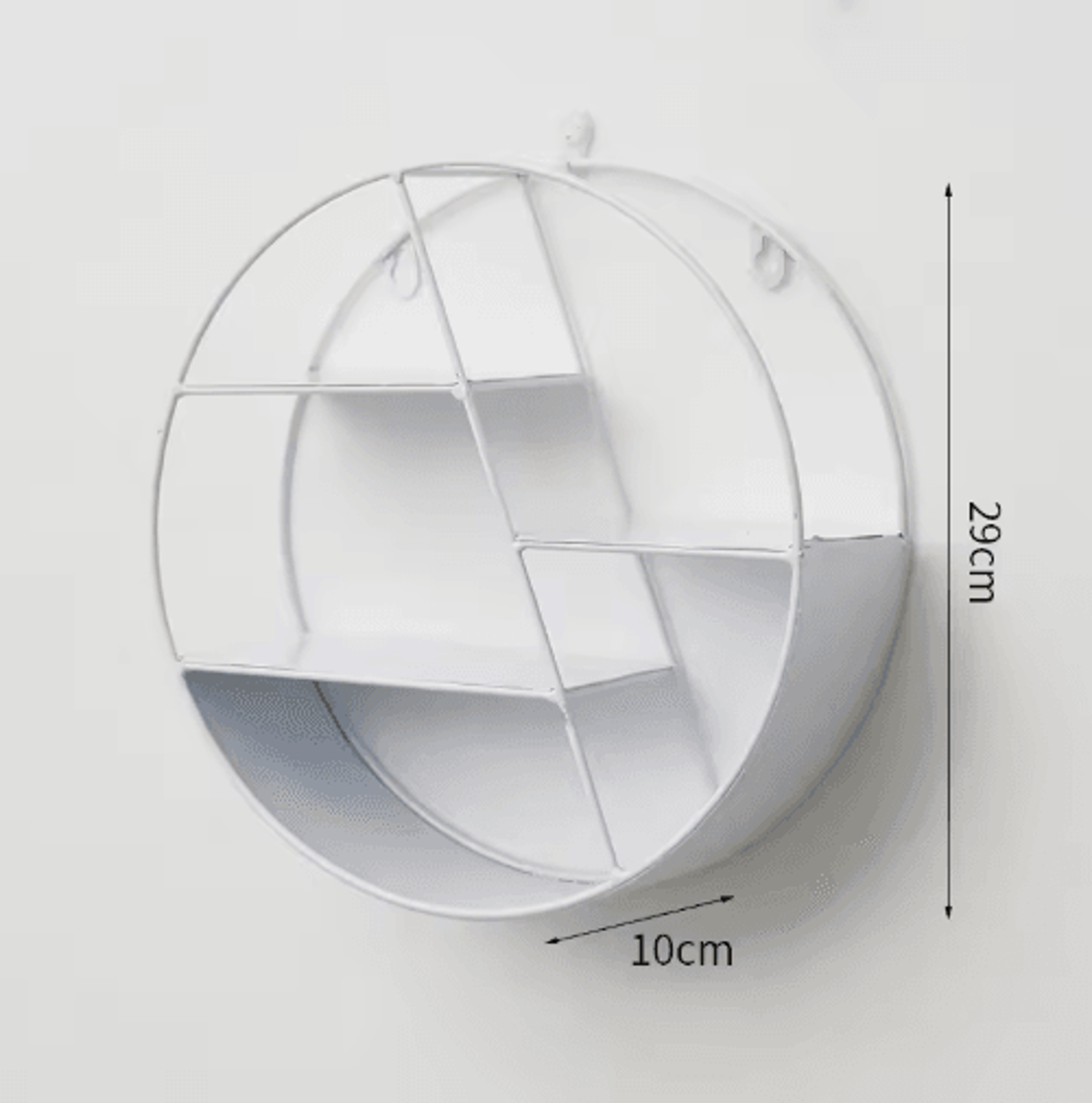 Nordic Round Floating Wall Shelf For Plants  Home Decor 3