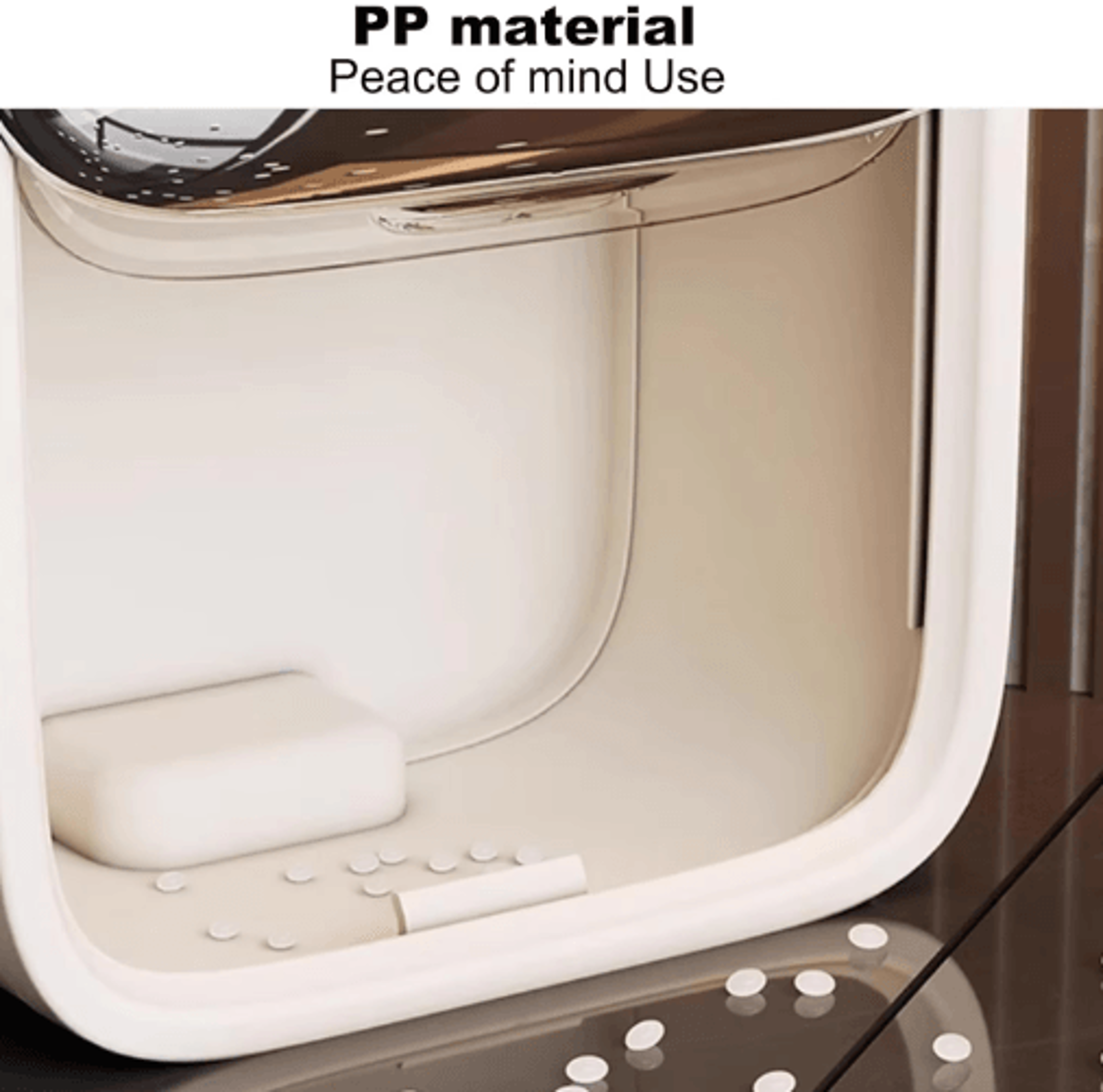 Large Capacity Airtight Grain Storage Container  Rice Storage Bin With Measuring Cup 6