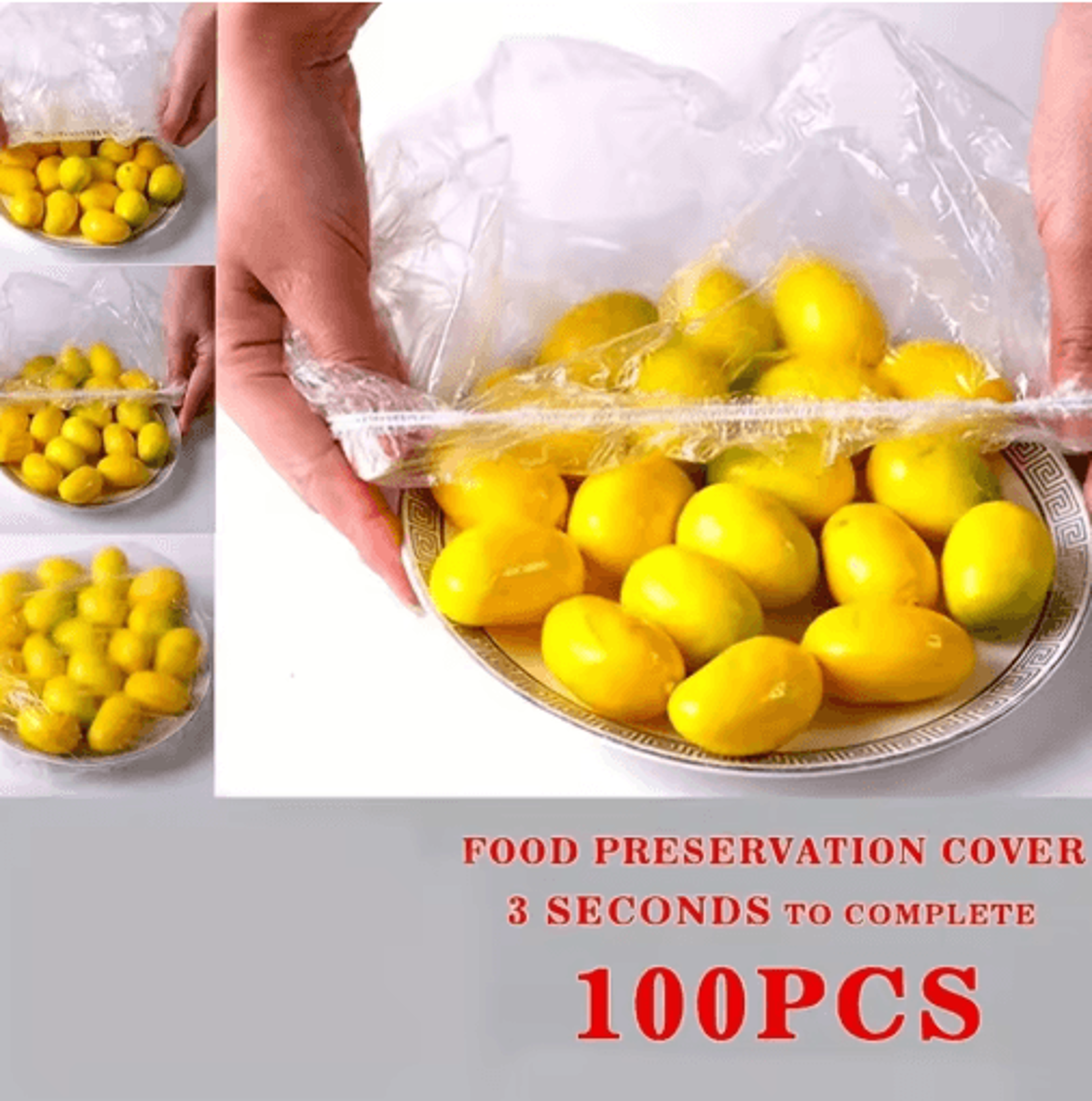 Reusable Elastic Food Covers  Stretch Bowl  Plate Covers For Fresh Food Storage 1