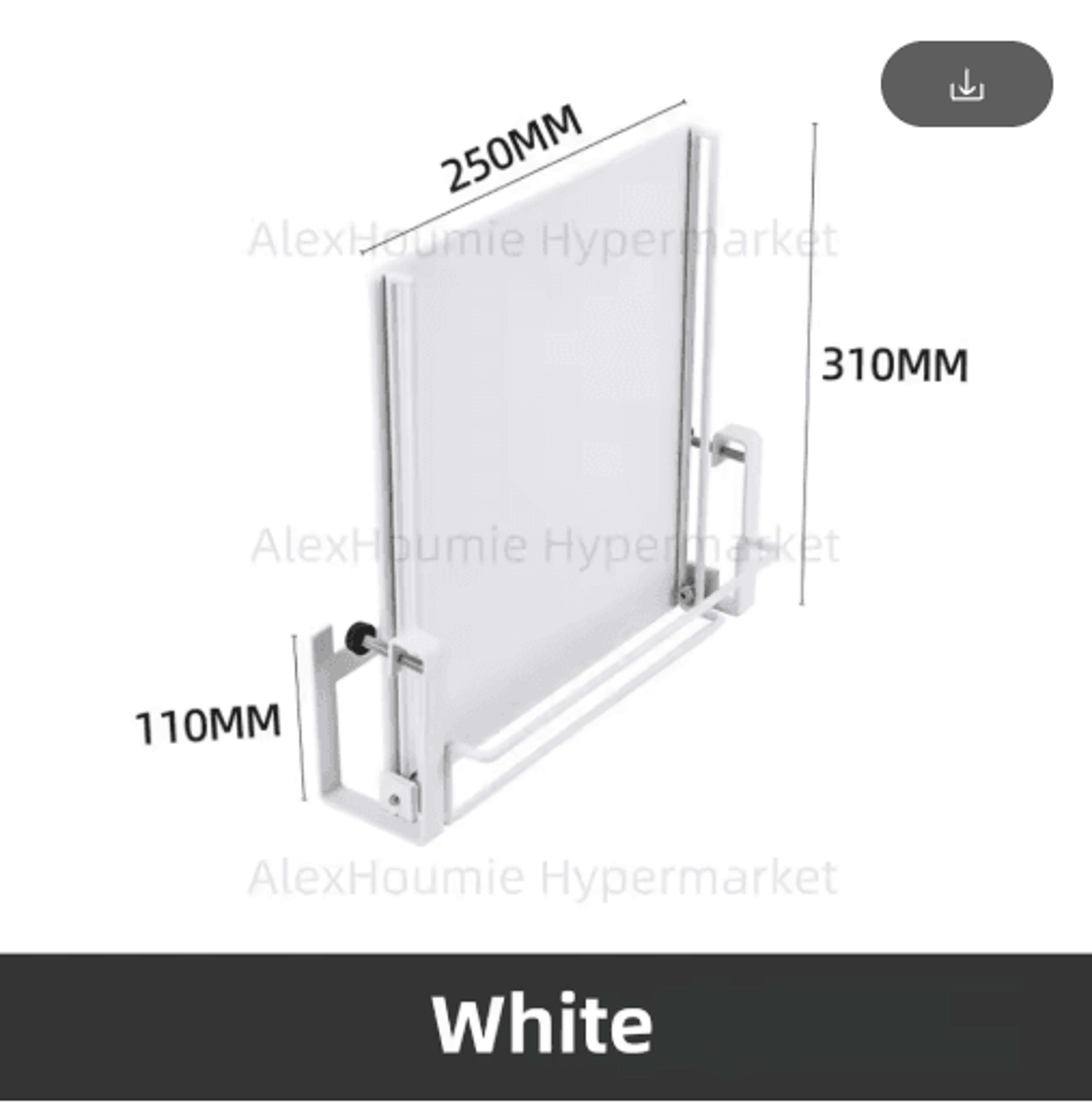 Foldable Stainless Steel Magic Shelf  SpaceSaving Cabinet  Countertop Organizer 2