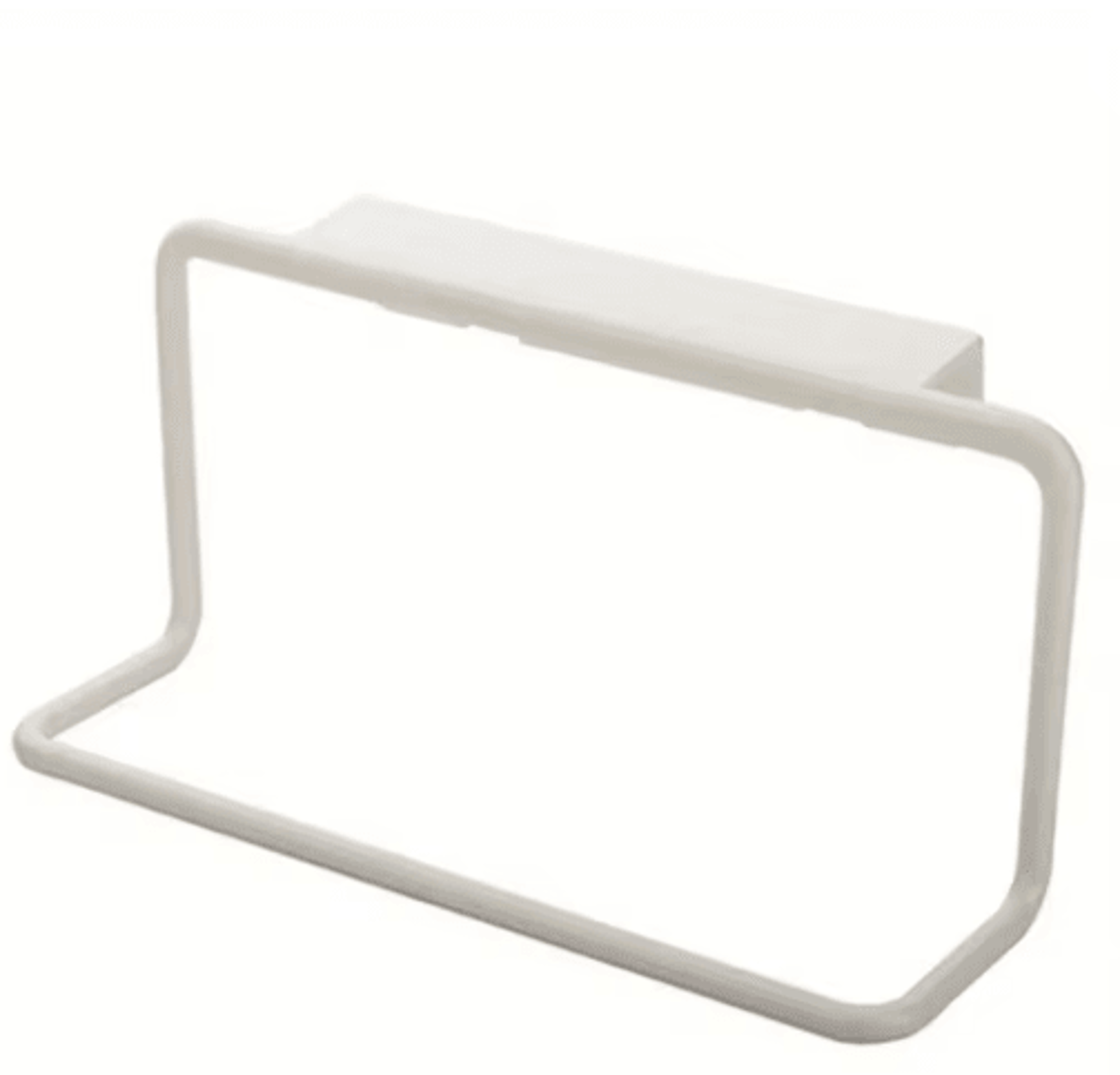 Plastic Cabinet Door Towel Rack  Hanging Kitchen Towel Holder  Multifunction Cupboard Organizer 4