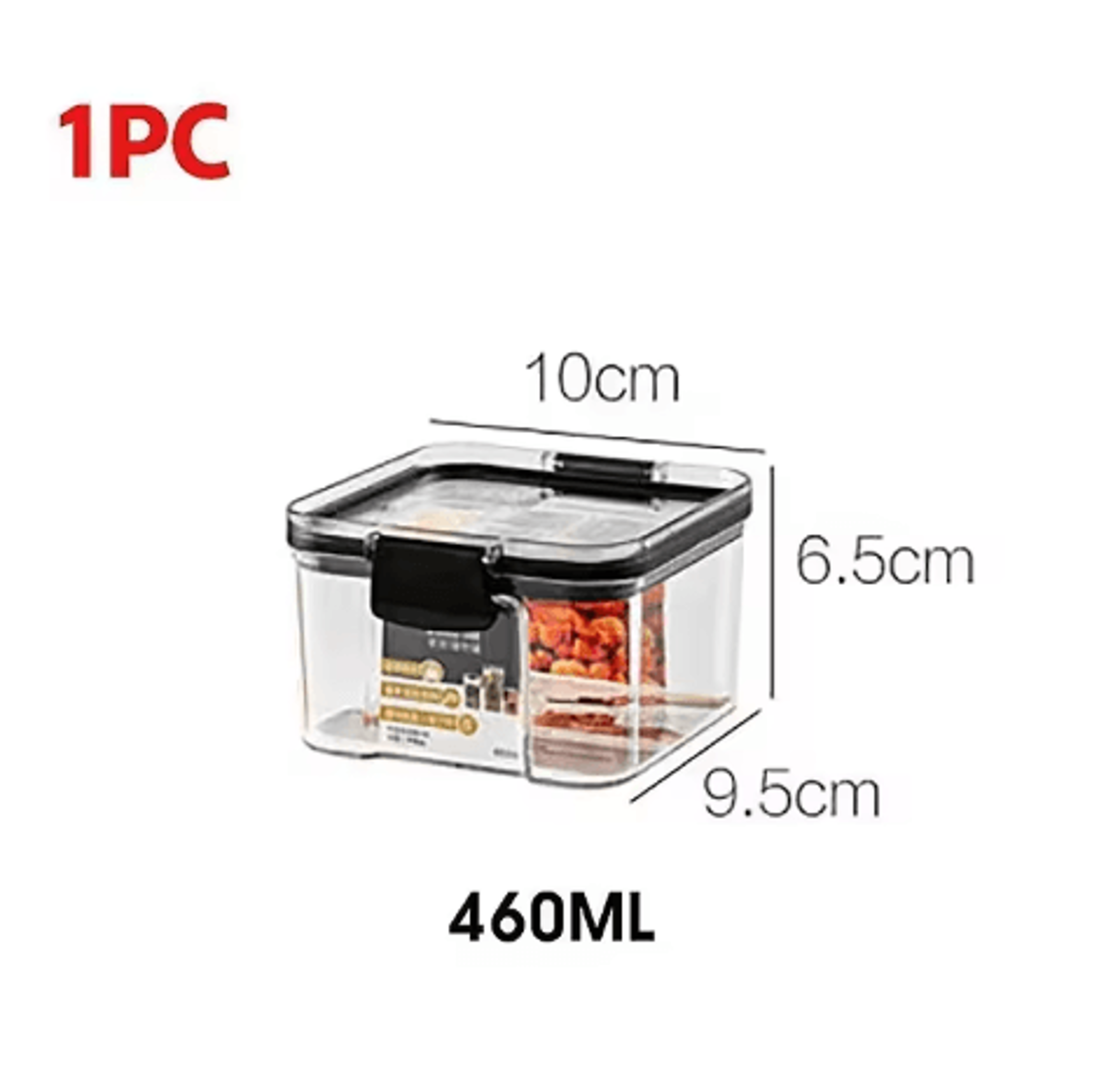 Stackable Airtight Food Storage Containers Set  Sealed Kitchen Storage Jars For Grains Tea  Dry Foo 22