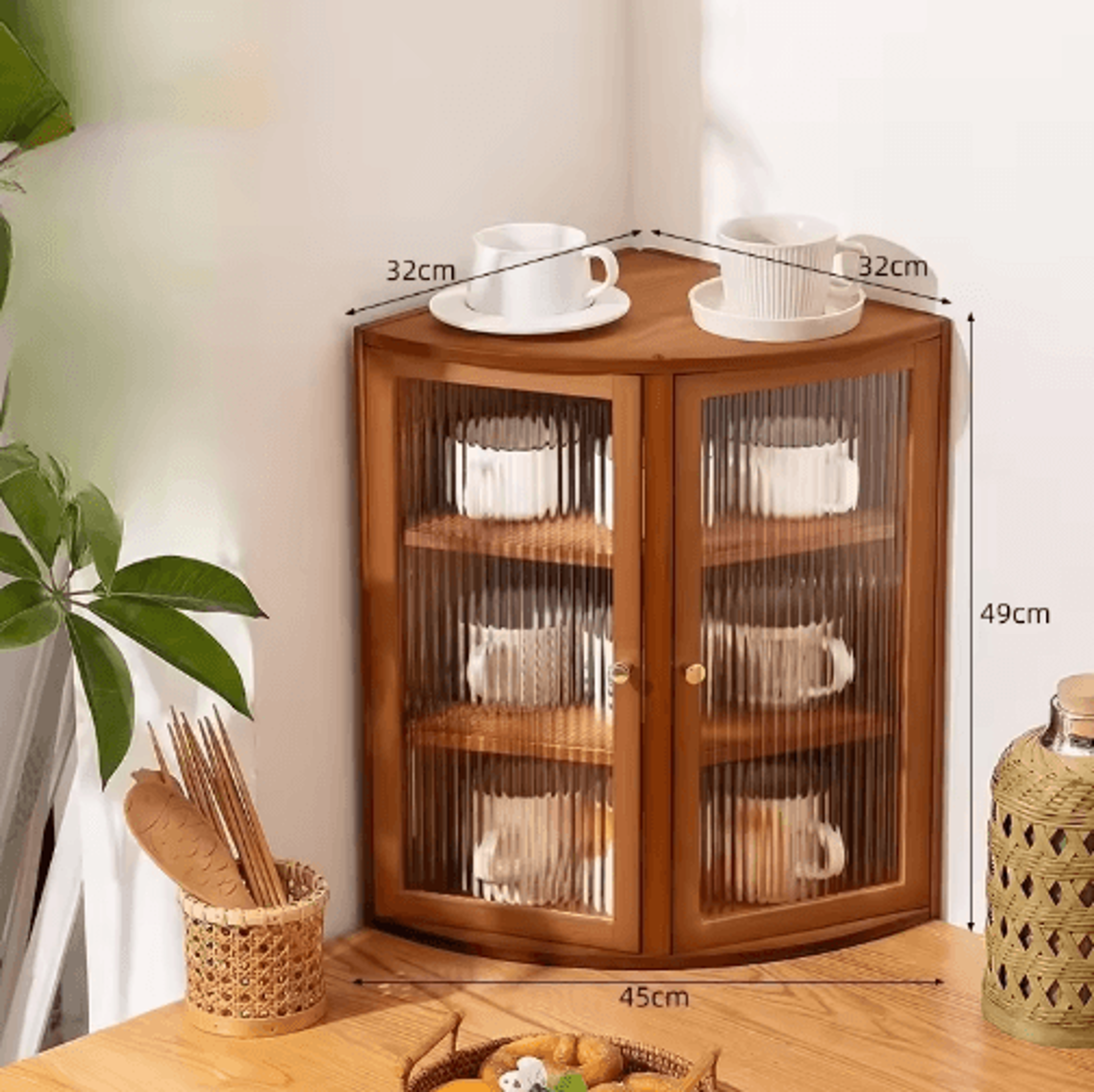 MultiLevel Kitchen Spice Rack  Countertop Storage Shelf  Seasoning Organizer 2