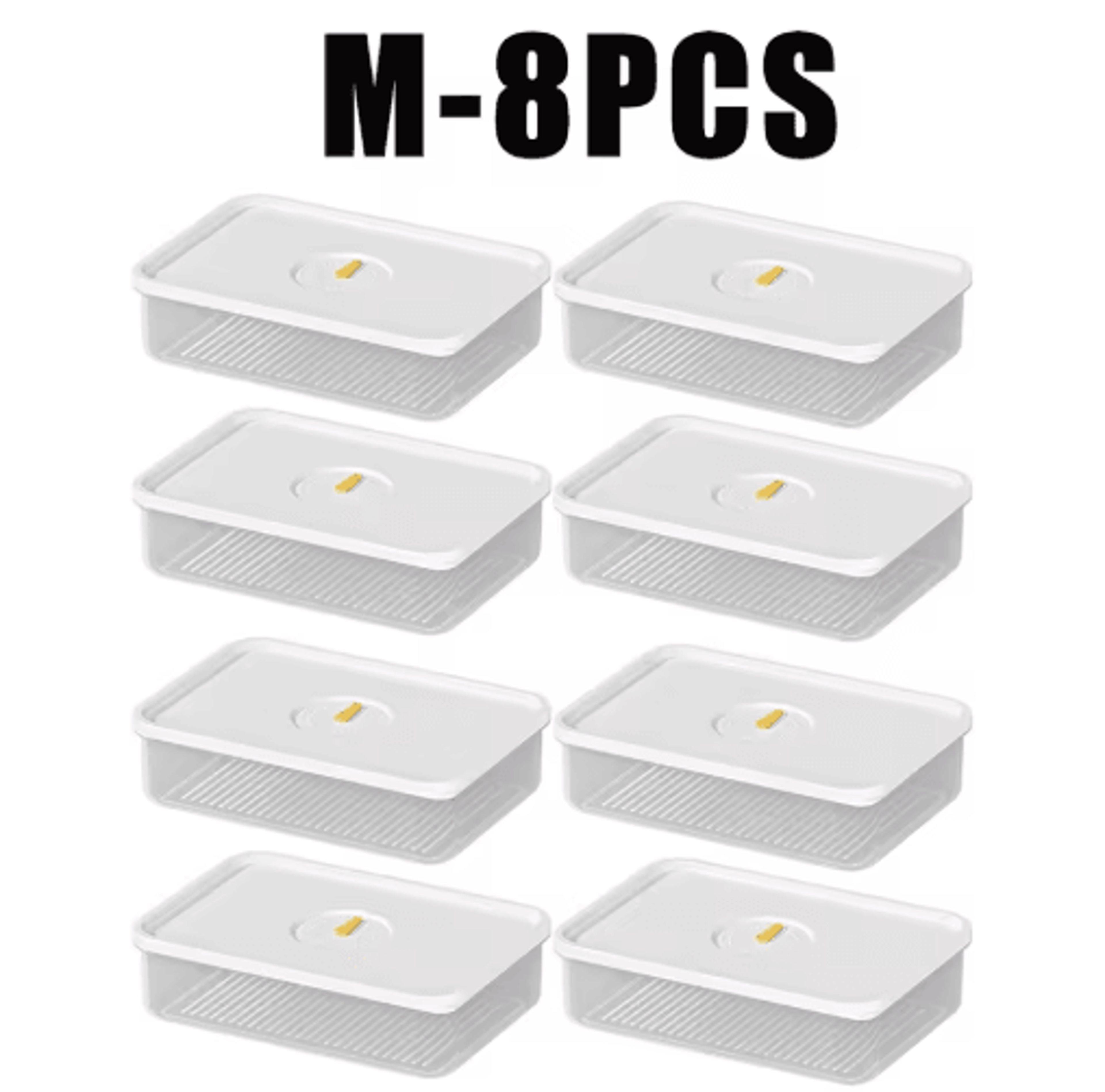Lunch Meat  Cheese Storage Container  Transparent Refrigerator Keeper For Cold Cuts Sausage  Deli F 1