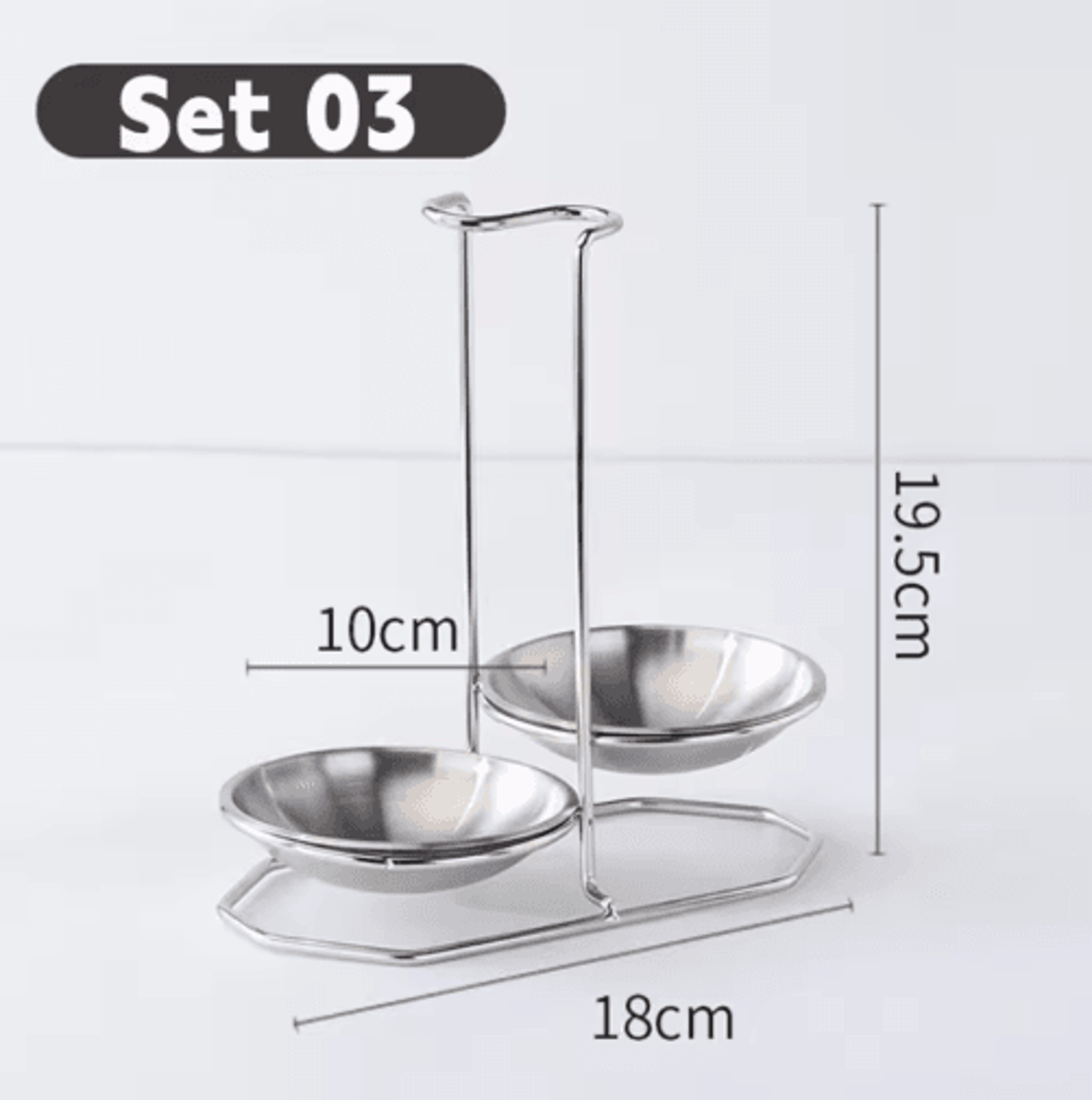 Vertical Ladle  Spoon Rest Stand  SingleDouble Kitchen Utensil Holder For Countertops 2