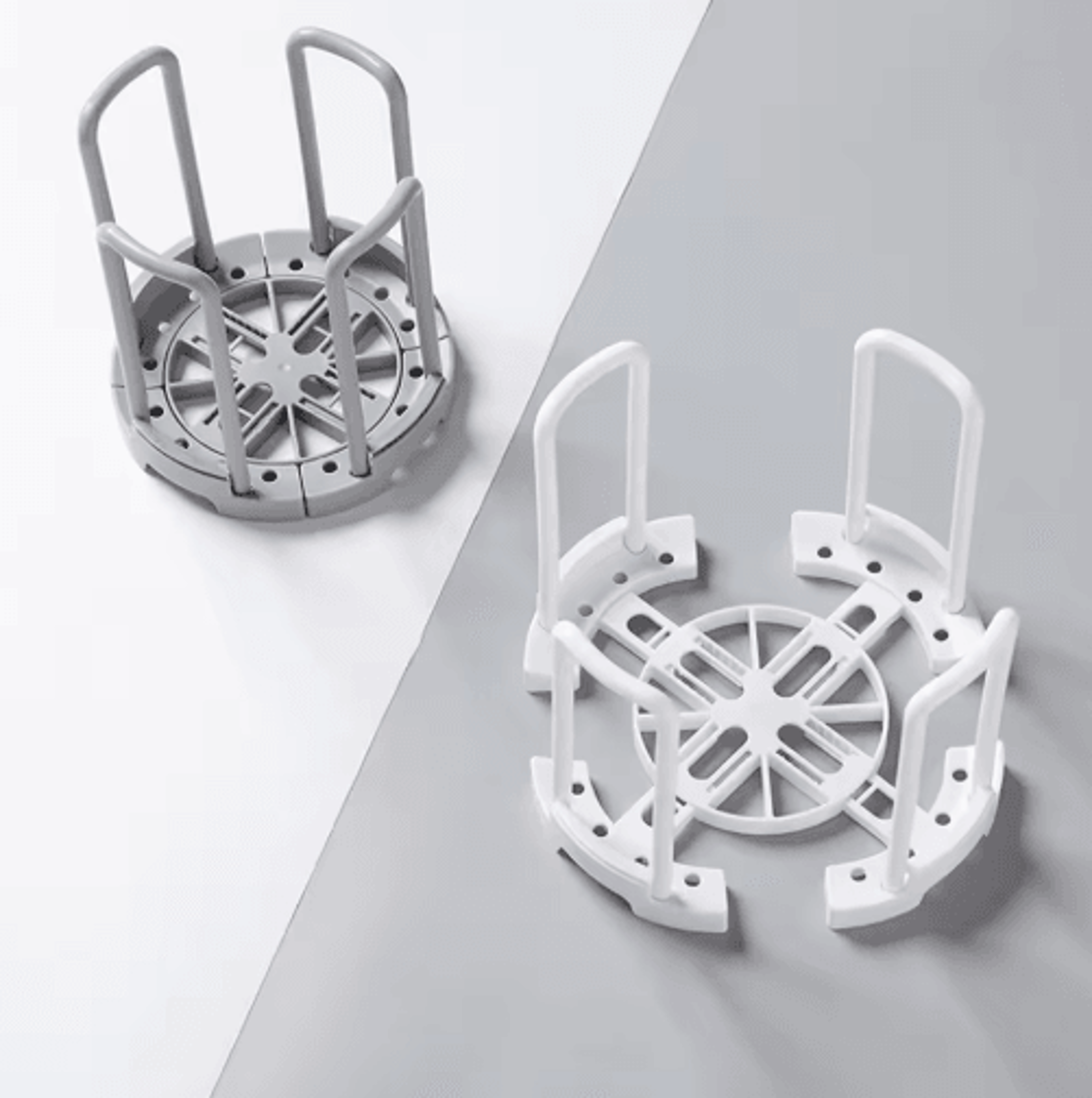 Retractable Dish Drying Rack  Multifunctional Bowl Holder  Drain Shelf For Kitchen Countertops 7