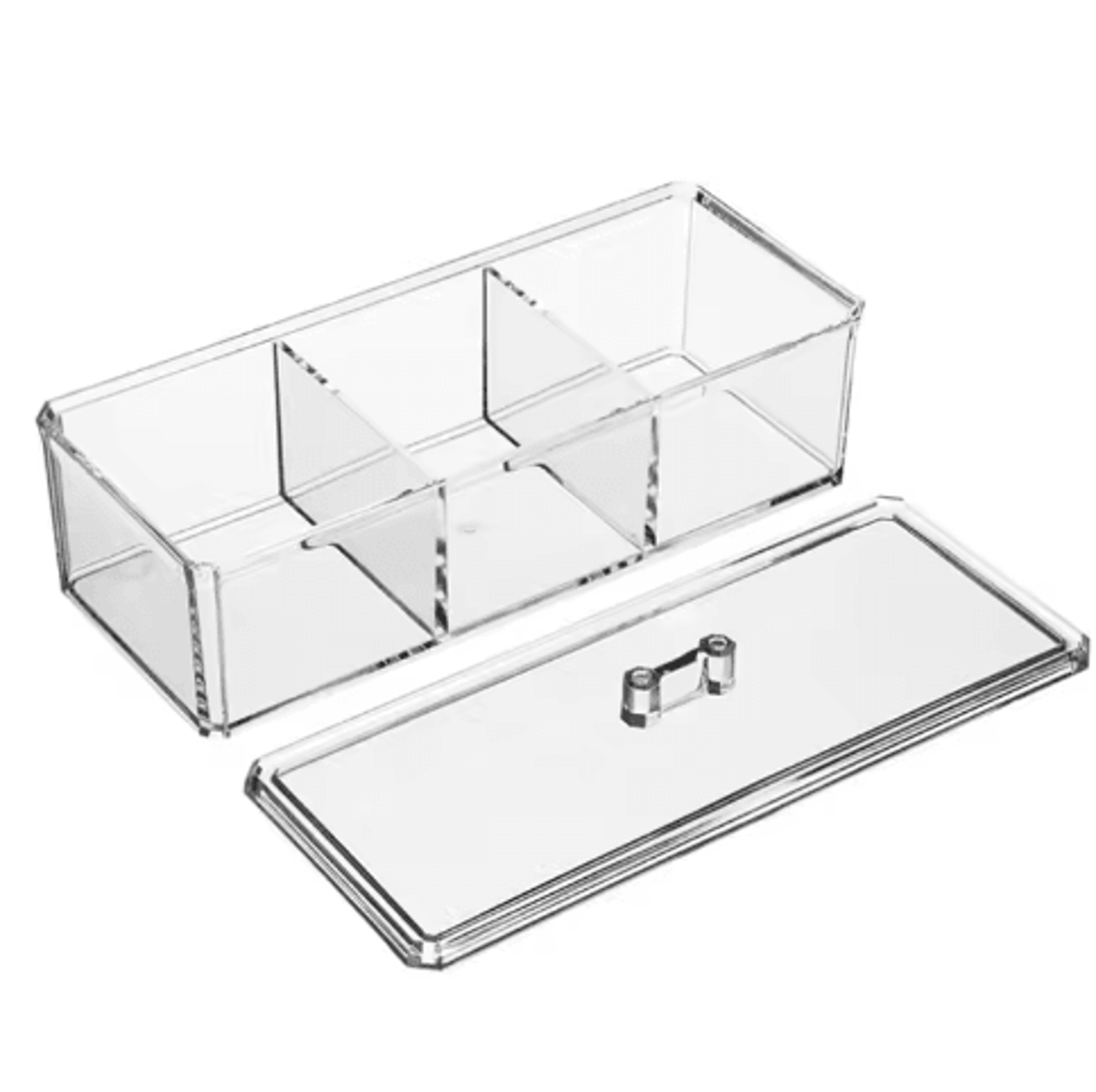 Acrylic Tea Bag Organizer With Drawer  Coffee Capsule Holder  Sealed Kitchen Storage Container 2
