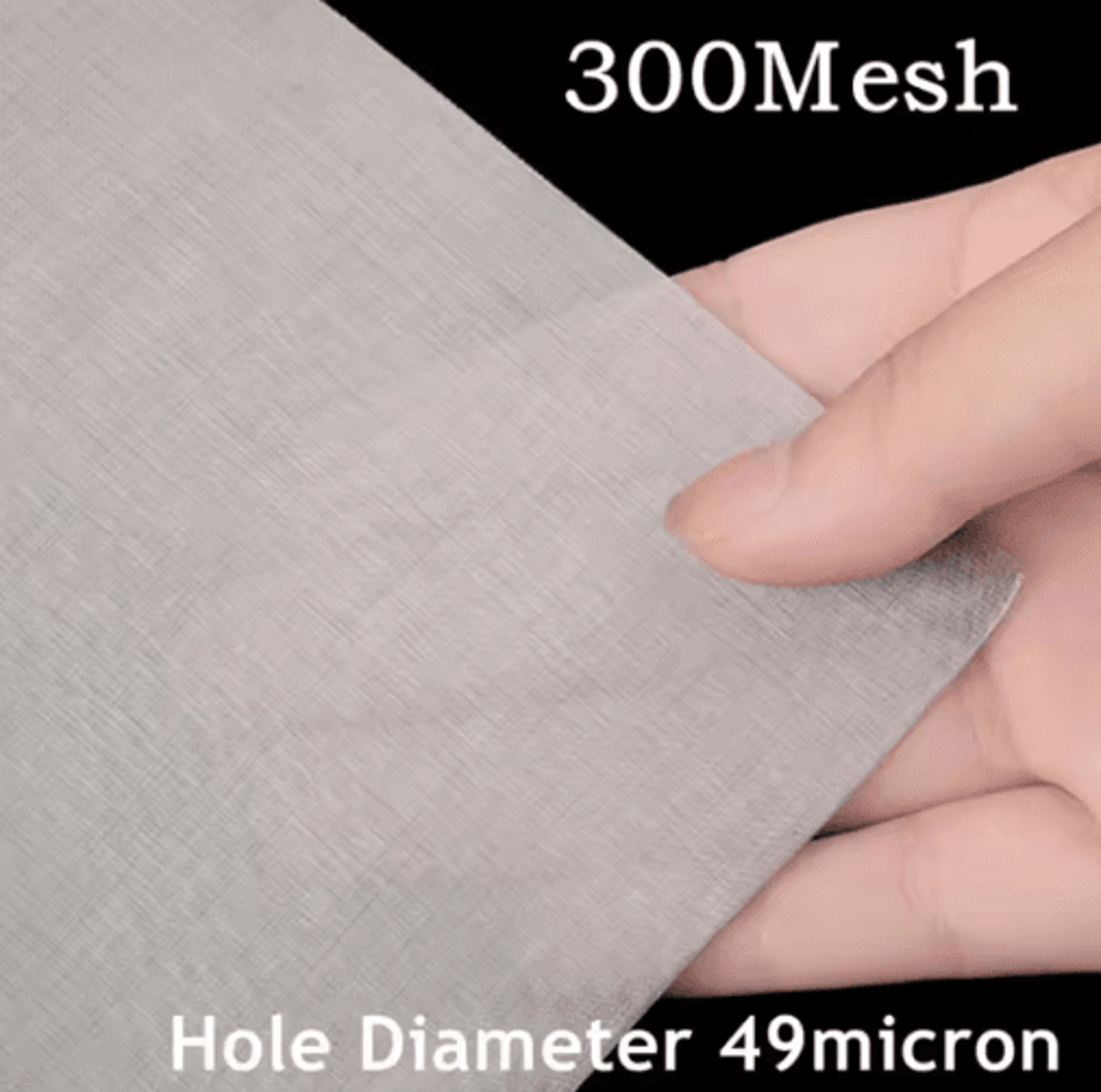 30 By 30cm Stainless Steel Mesh Screen Woven Wire Filter Mesh Sheet 4400 Mesh 2