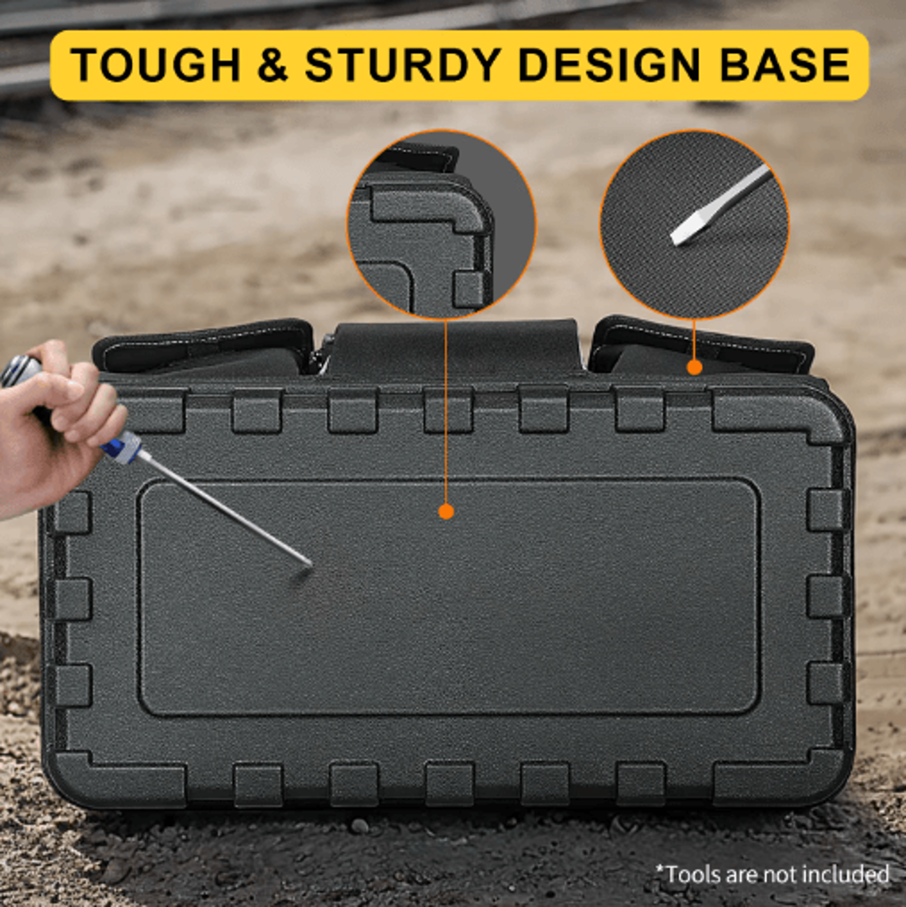 Heavy Duty Electrician Tool Bag With Hard Bottom  16Pocket Tool Organizer For Mechanics  HVAC Profe 9