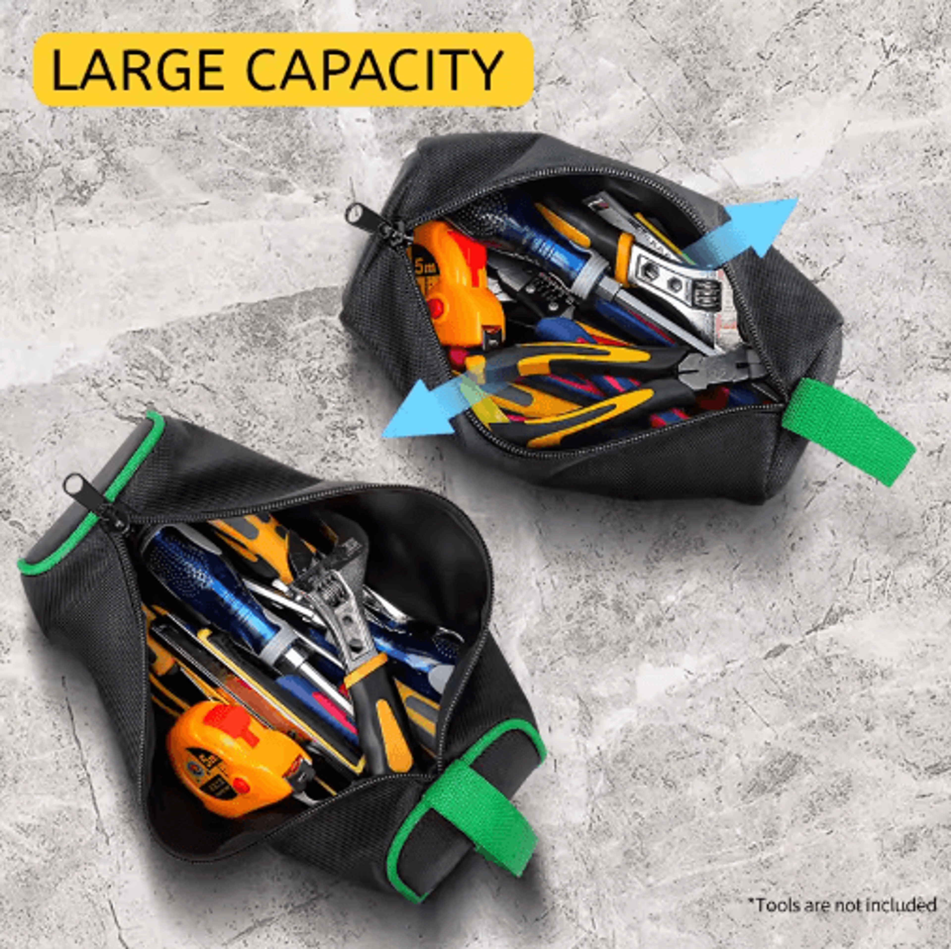 Multifunctional Tool Storage Bag  Portable Electrician  Hardware Tool Organizer Handbag 5