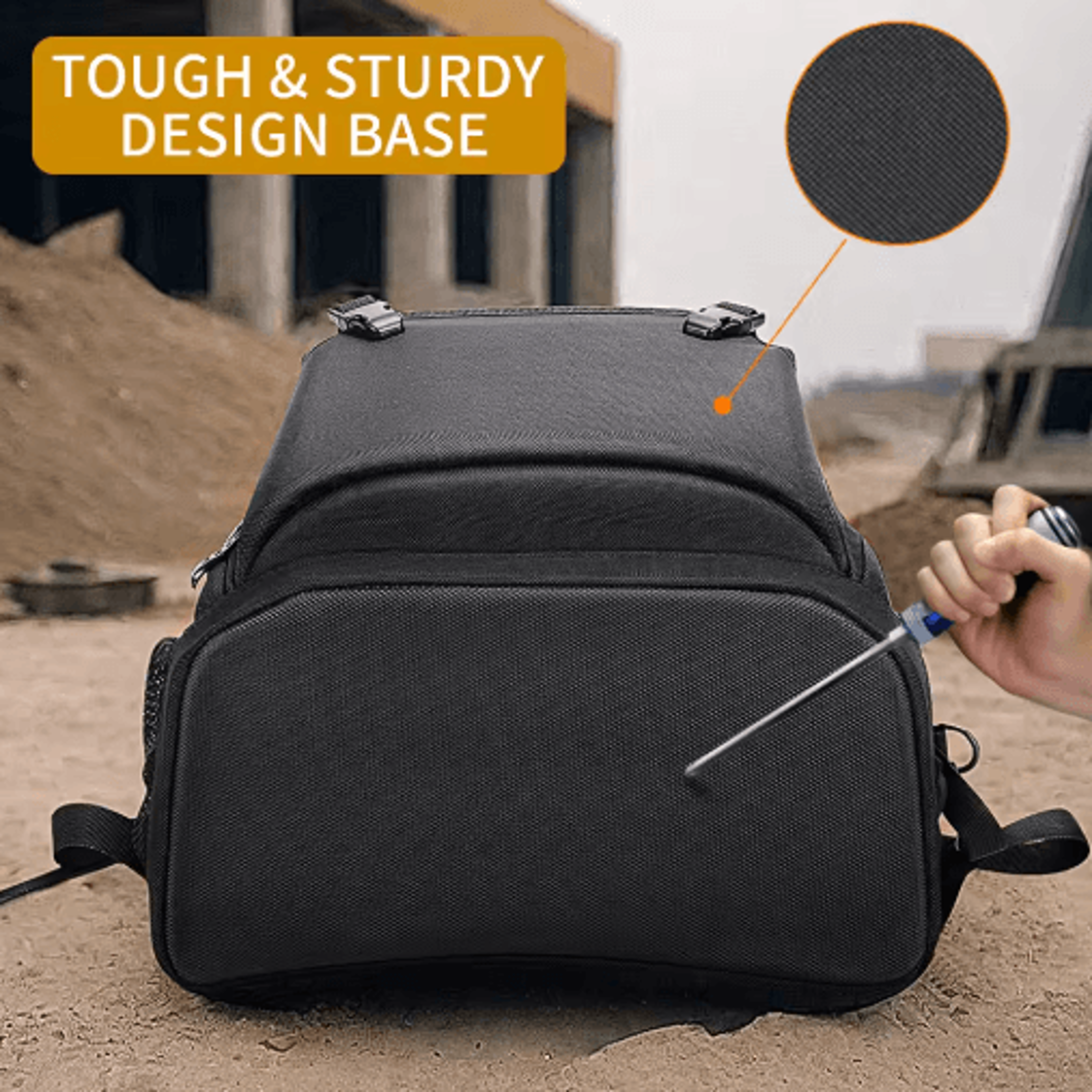 WINHUNT HeavyDuty Tool Bag  MultiFunctional Shoulder Tool Bag With Padded Strap  WearResistant Desi 2