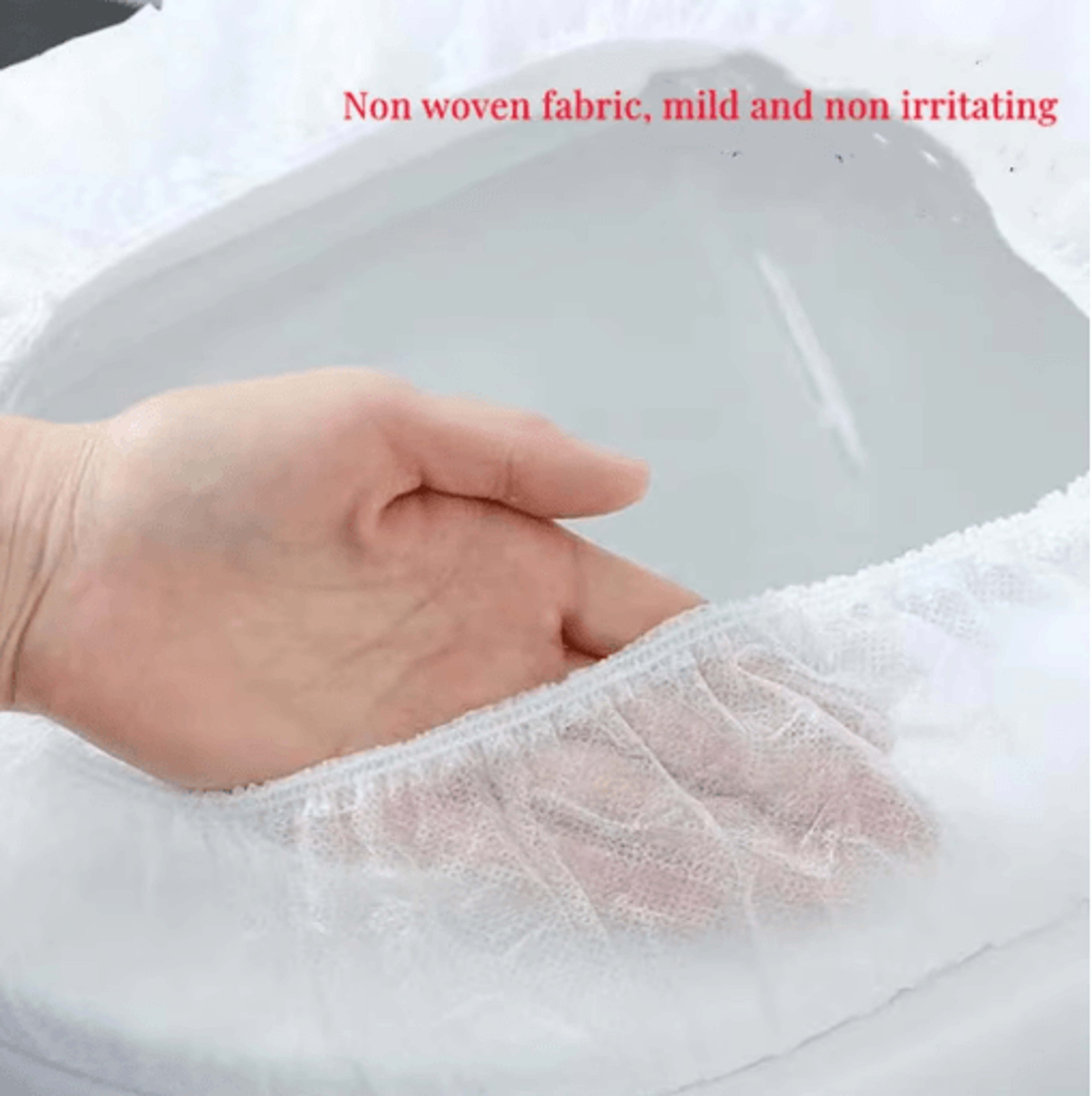 Waterproof Disposable Toilet Seat Covers Portable NonWoven Seat Covers For Travel Hotels Hospitals  7