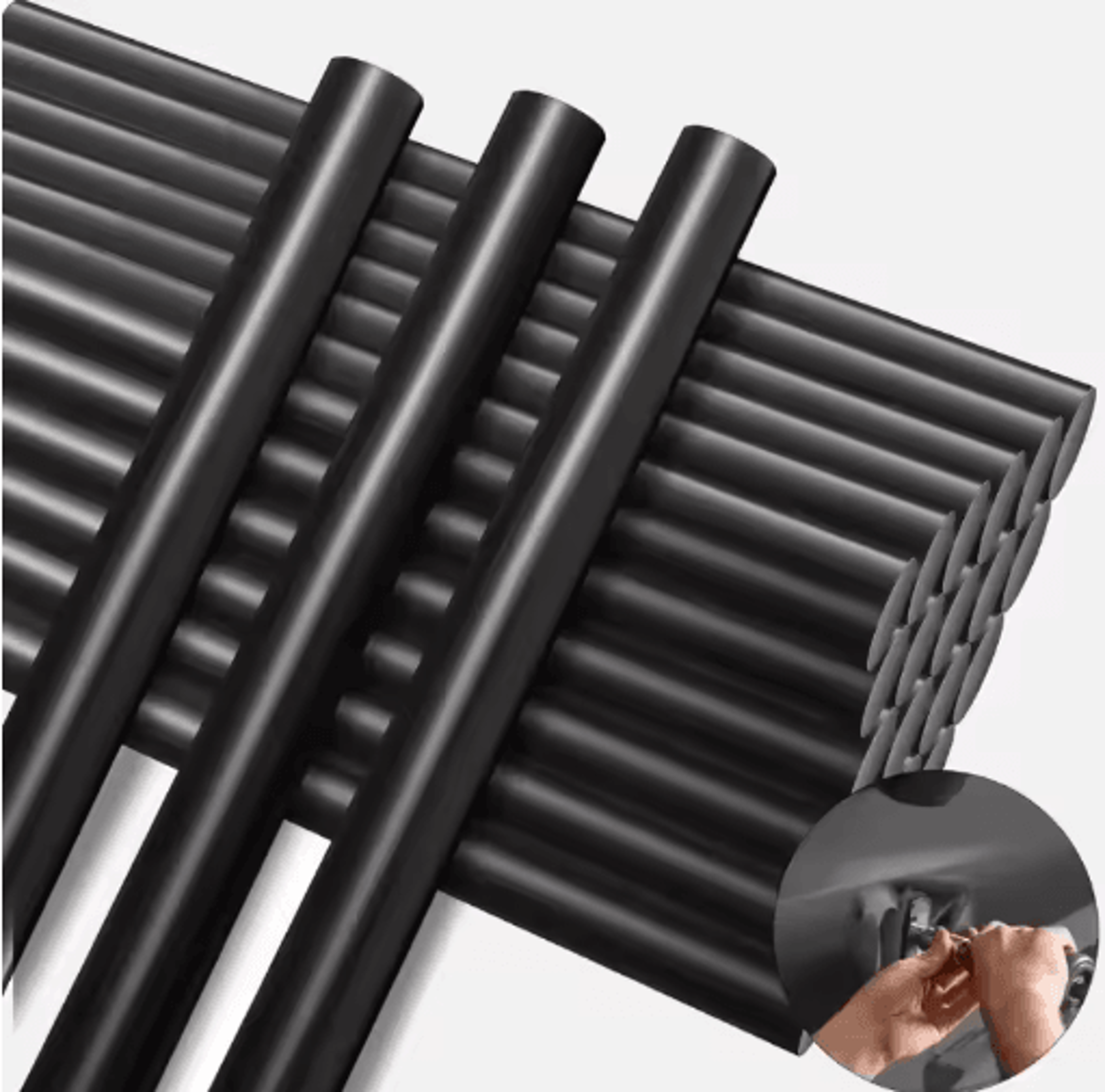 Black Hot Glue Sticks  EVA Hot Melt Glue Sticks For Dent Repair DIY Crafts  General Repairs 3