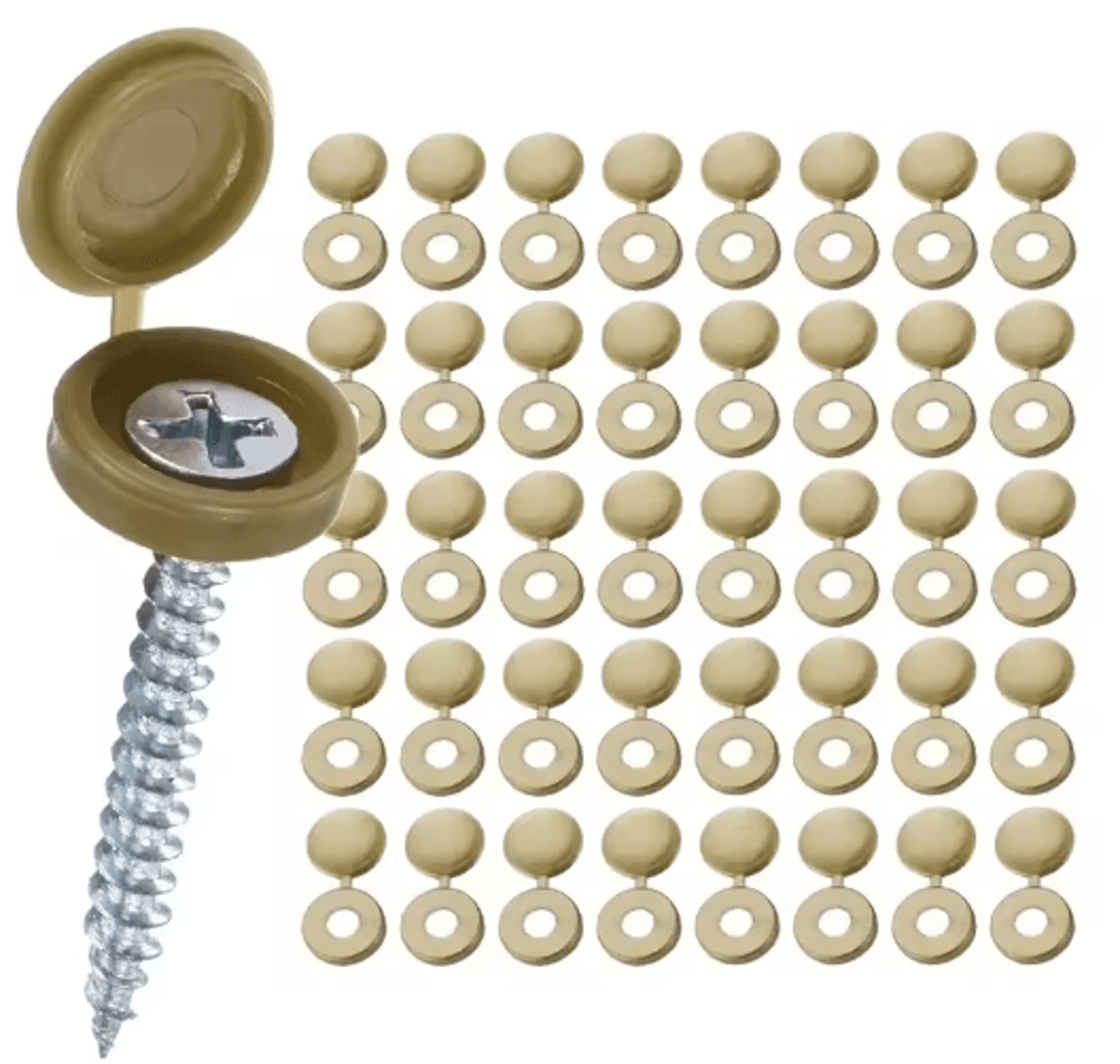 10500PCS Screw Cover Caps  Durable Plastic Screw Caps For Furniture Car Trim  Decorative Hardware P 3