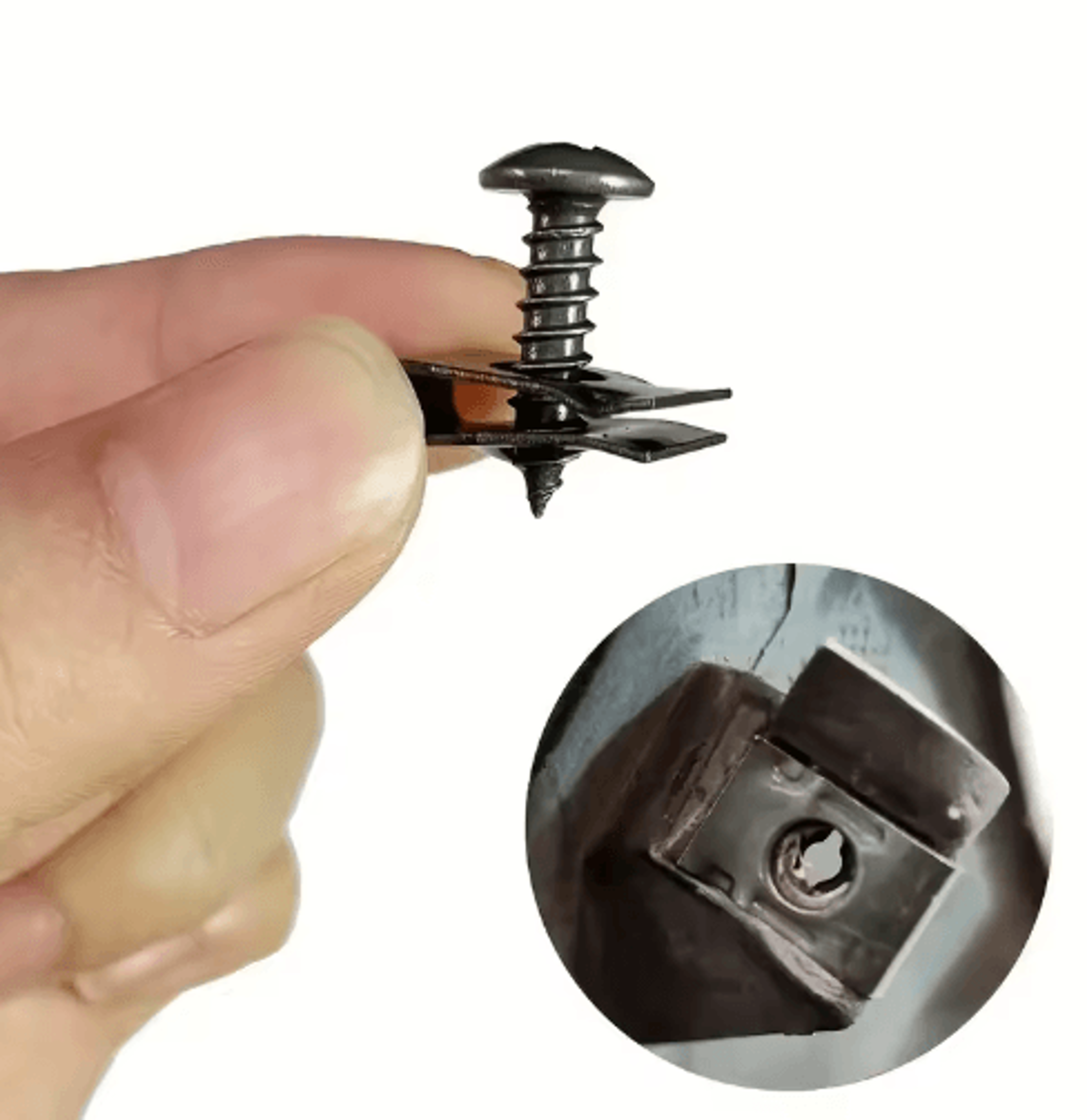 Mixed UType Car Trim Clips With Screws  AntiRust Fender  Bumper Fastener Kit For Automotive Repairs 4