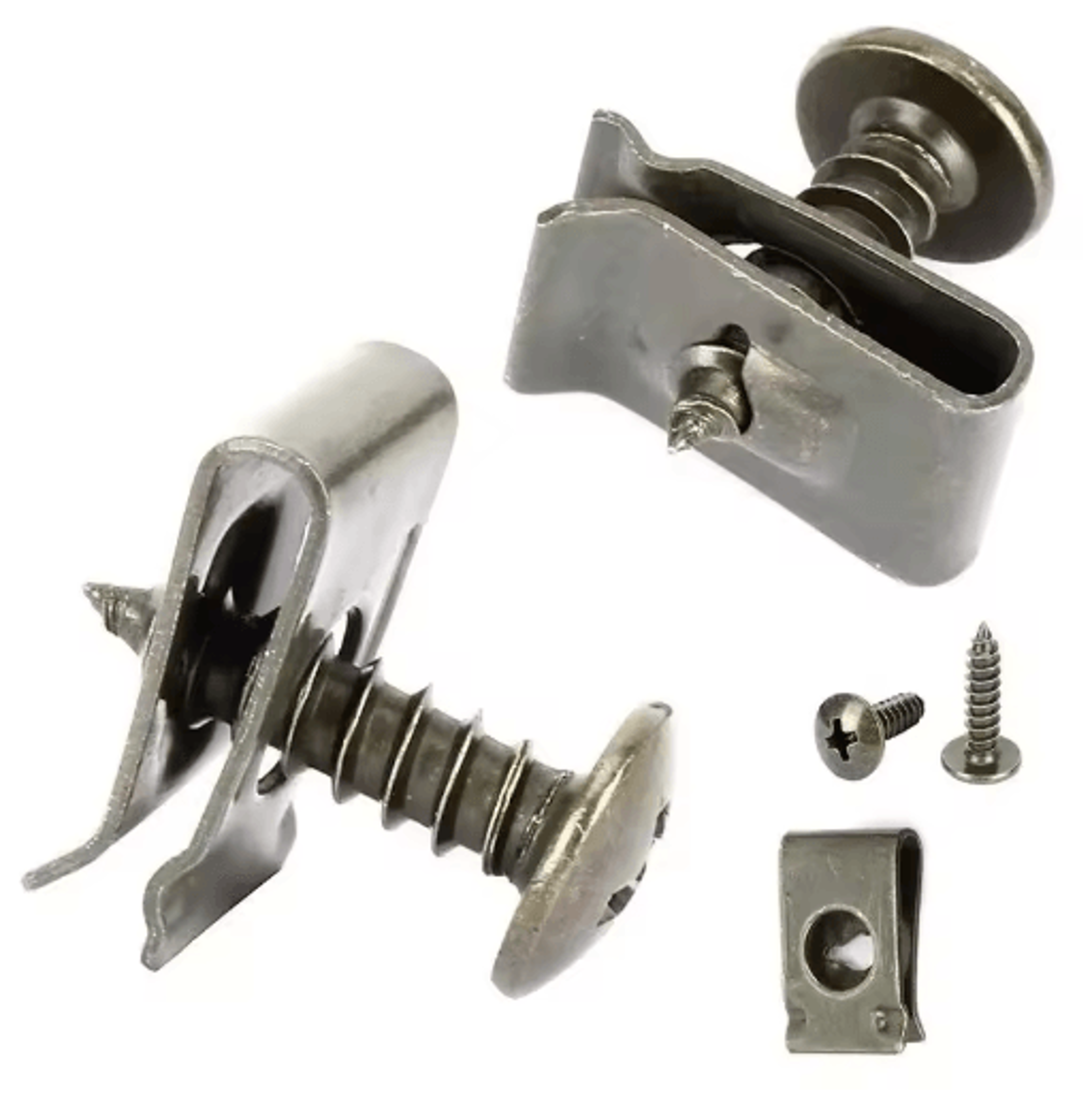 Mixed UType Car Trim Clips With Screws  AntiRust Fender  Bumper Fastener Kit For Automotive Repairs 6