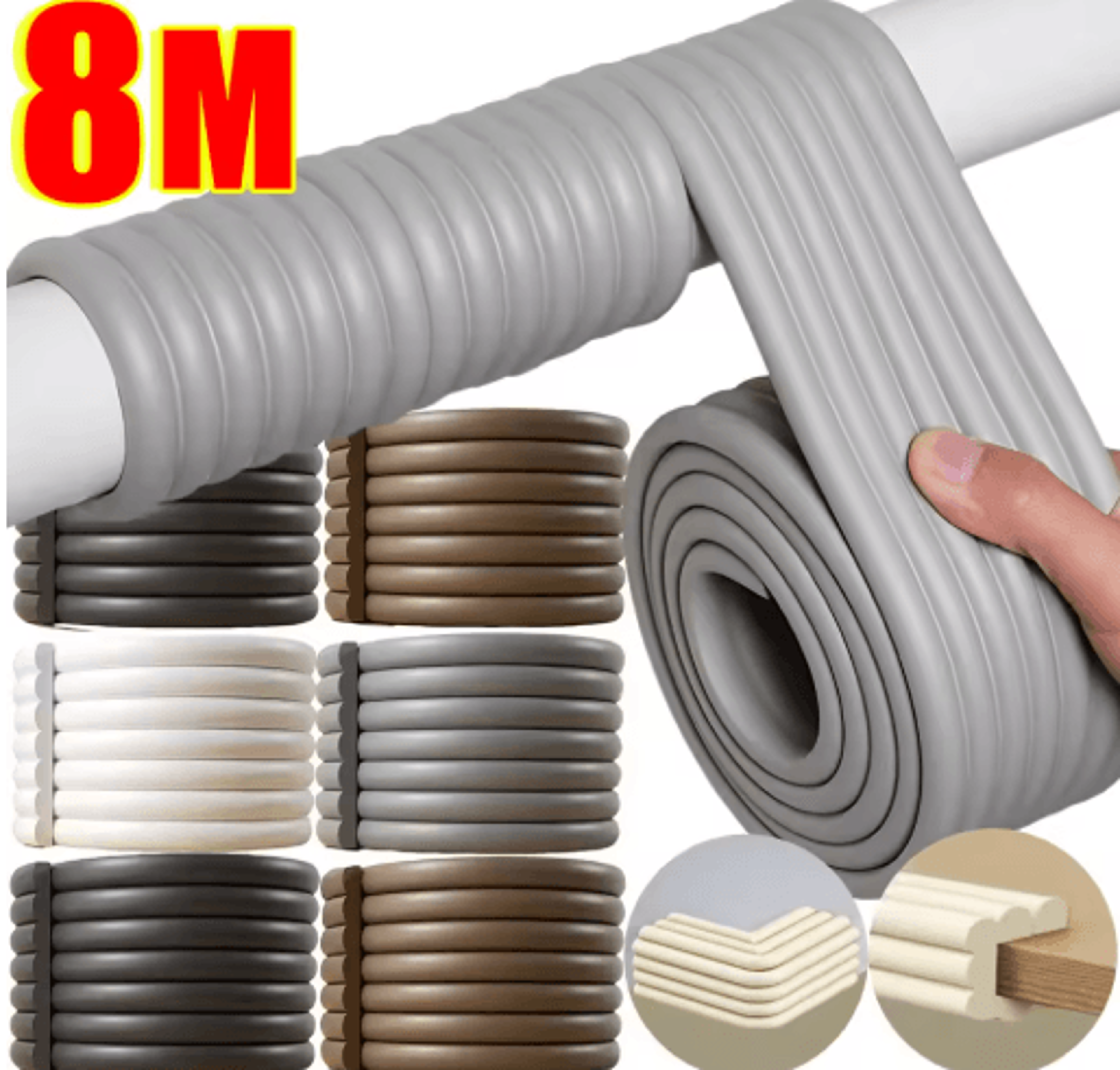 SelfAdhesive Pipe Insulation Foam Strip  Thick Thermal Wrap For Water Pipes Freeze Protection  Impa 0