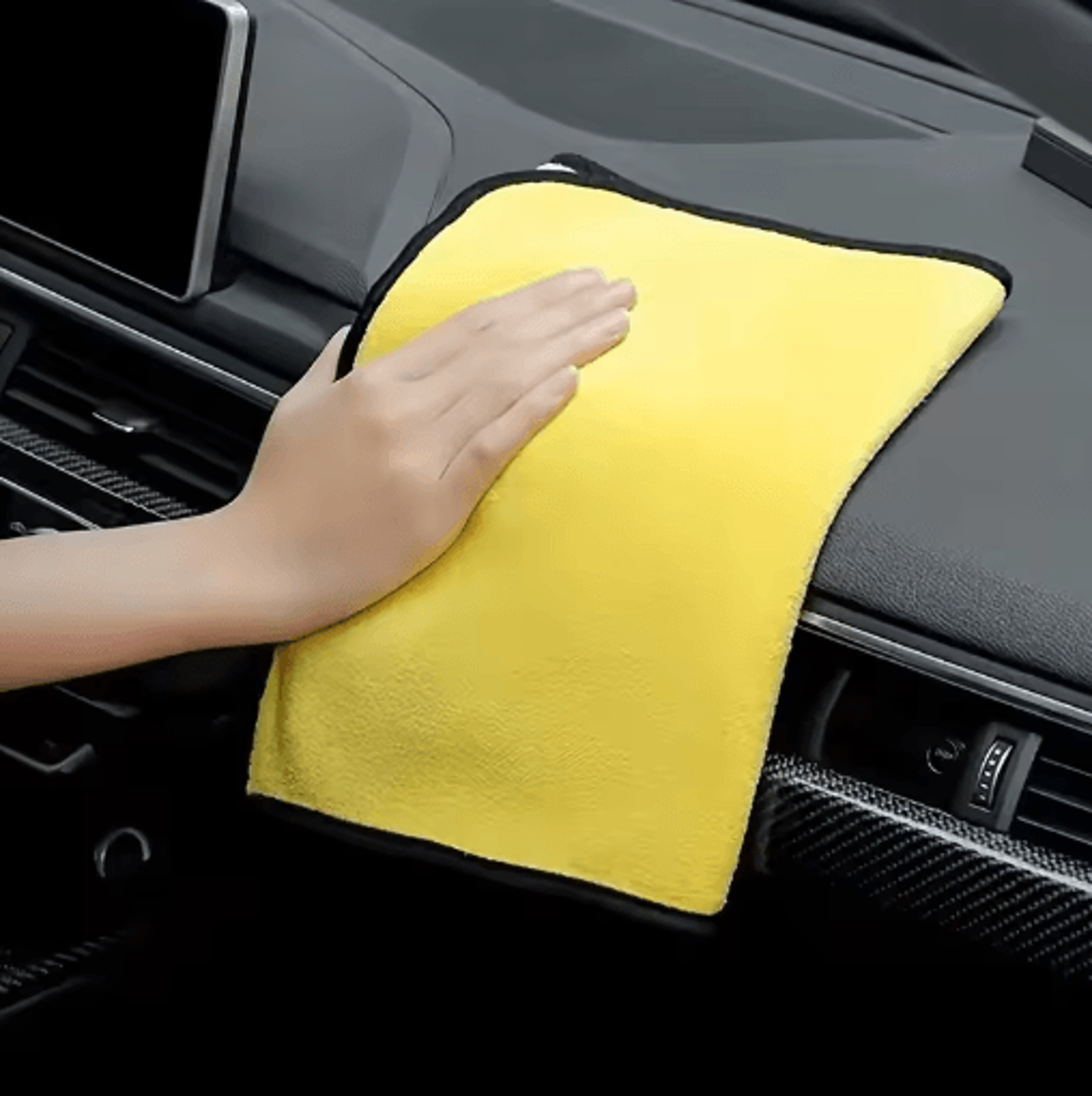 Thick DoubleLayer Microfiber Car Towels  Soft Super Absorbent Drying Cloths For Car  Household Clea 7