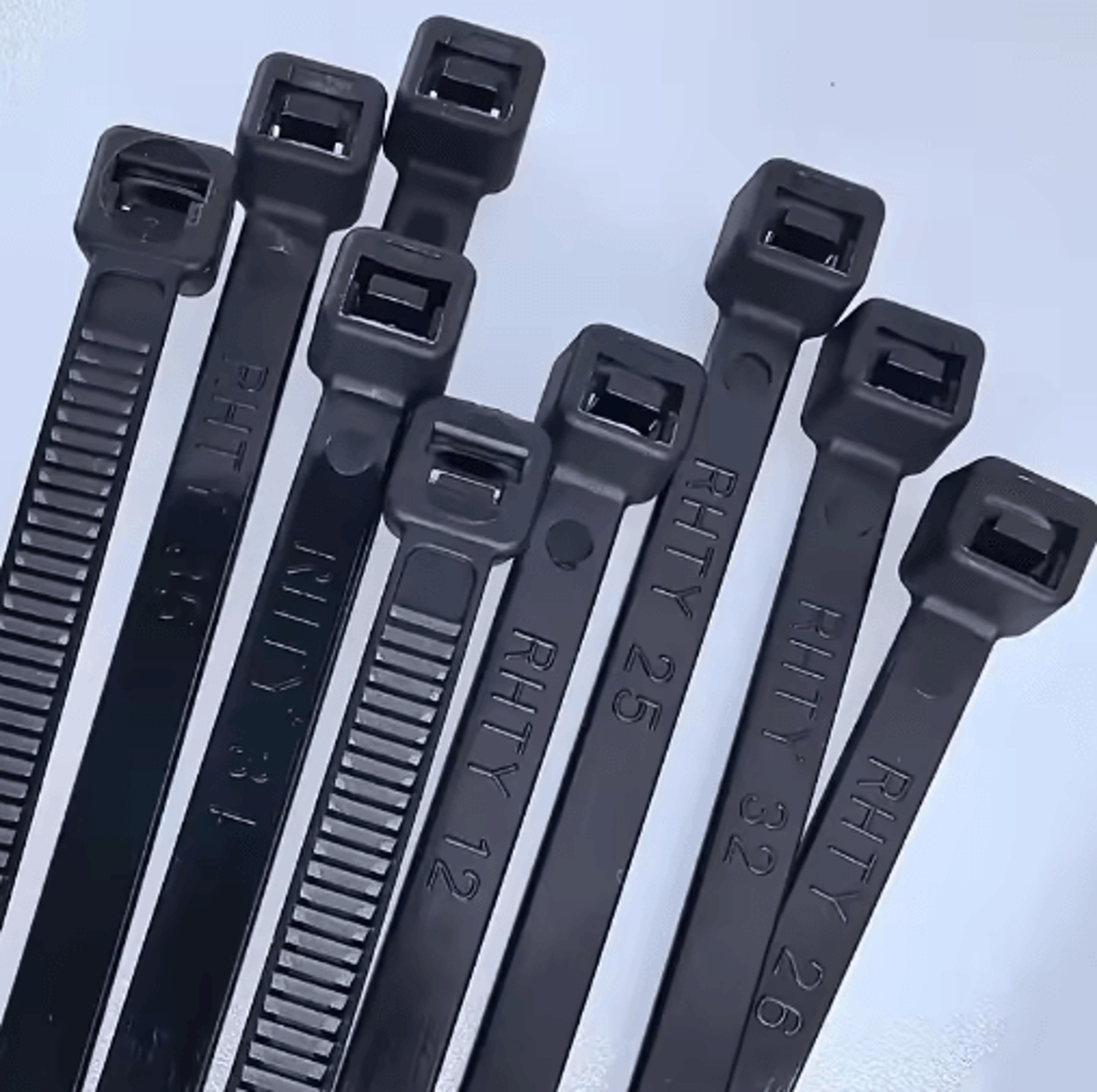 SelfLocking Nylon Cable Ties Durable Plastic Zip Ties For Cable Management  Organization 9