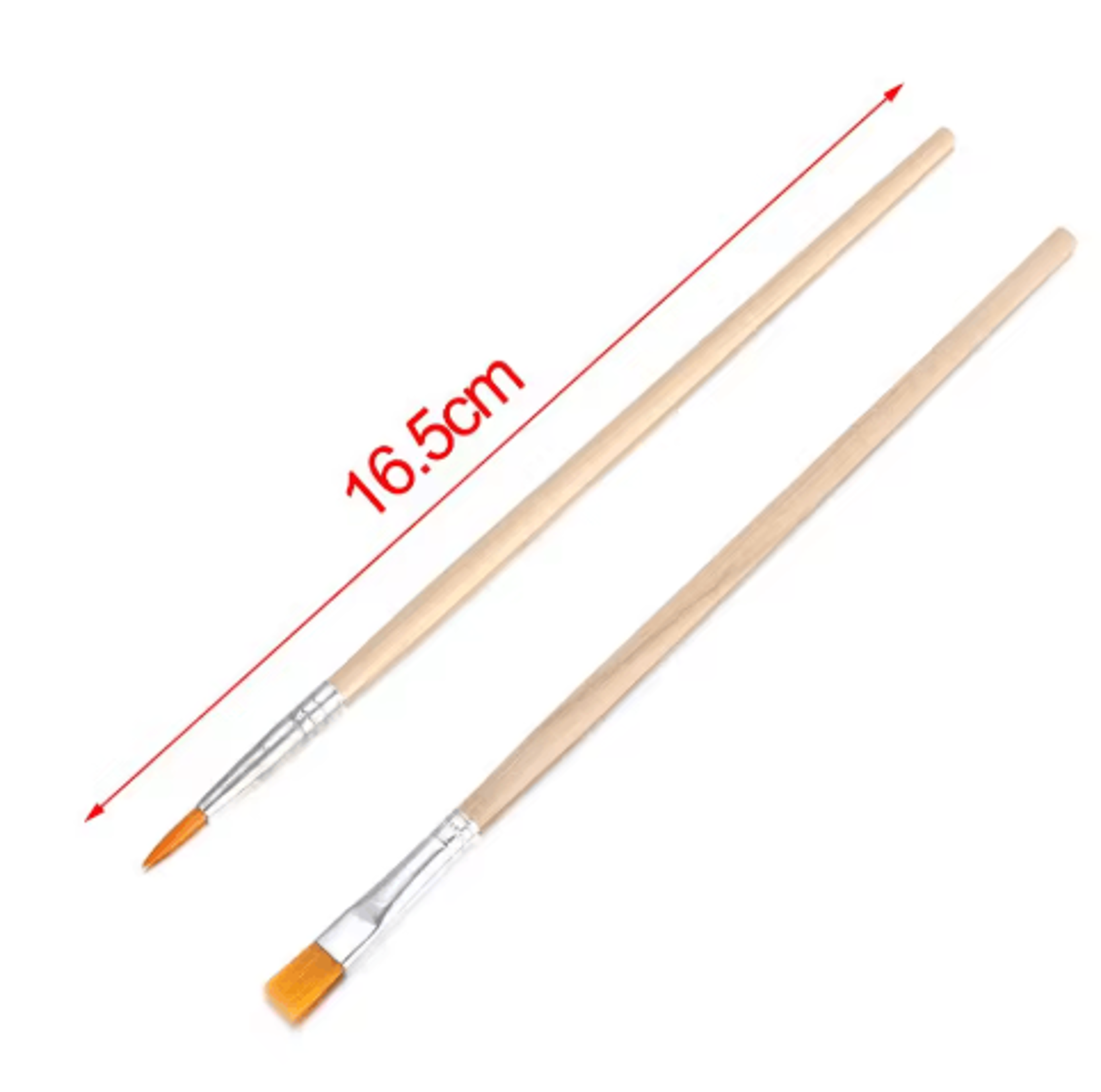 10Piece Fine Detail Paint Brush Set  Wood Handle Brushes For Watercolor Acrylic Oil  Calligraphy 3