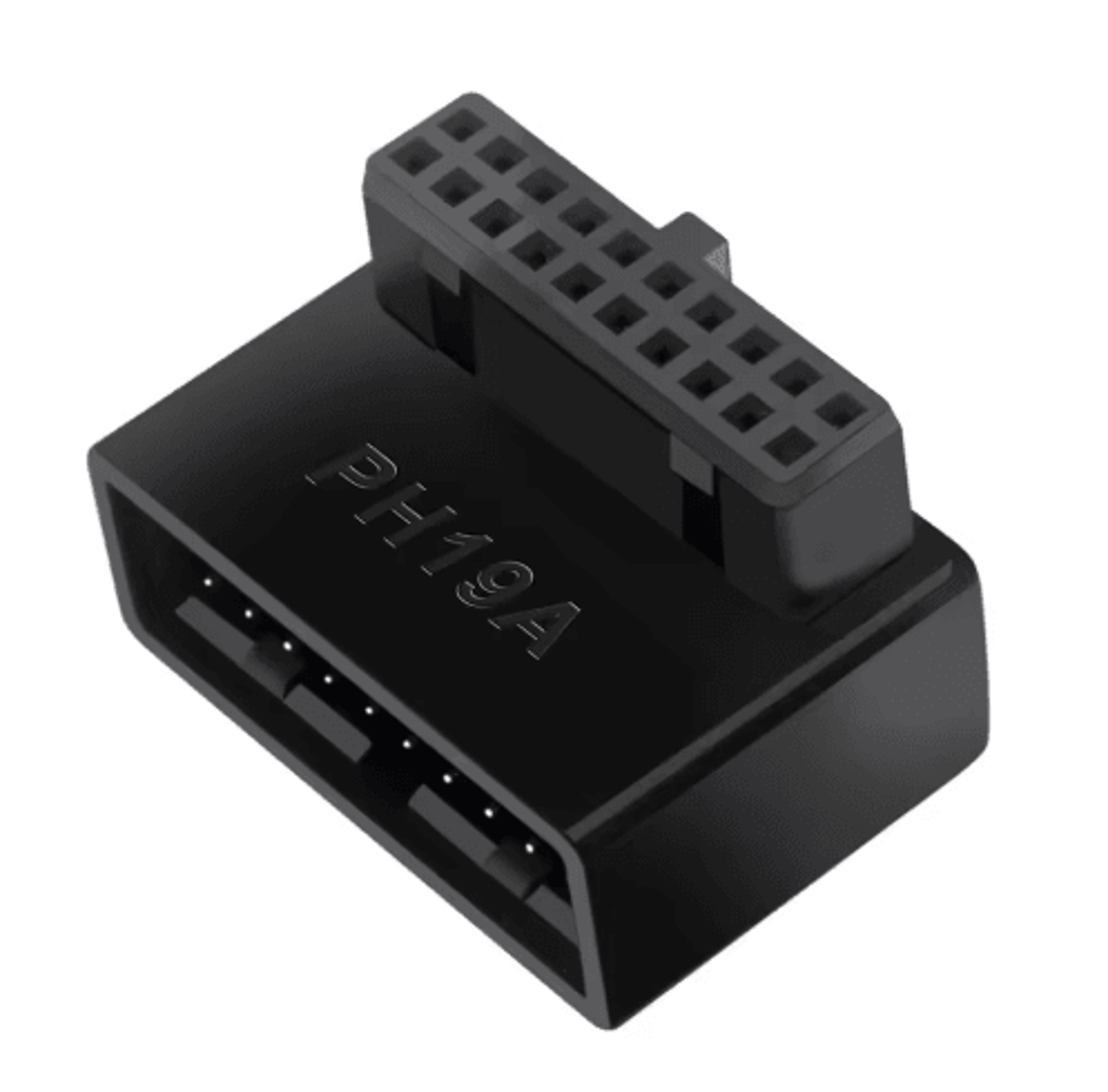 USB 30 1920Pin 90 Angled Adapter  Male To Female Motherboard Header Extension Converter 1