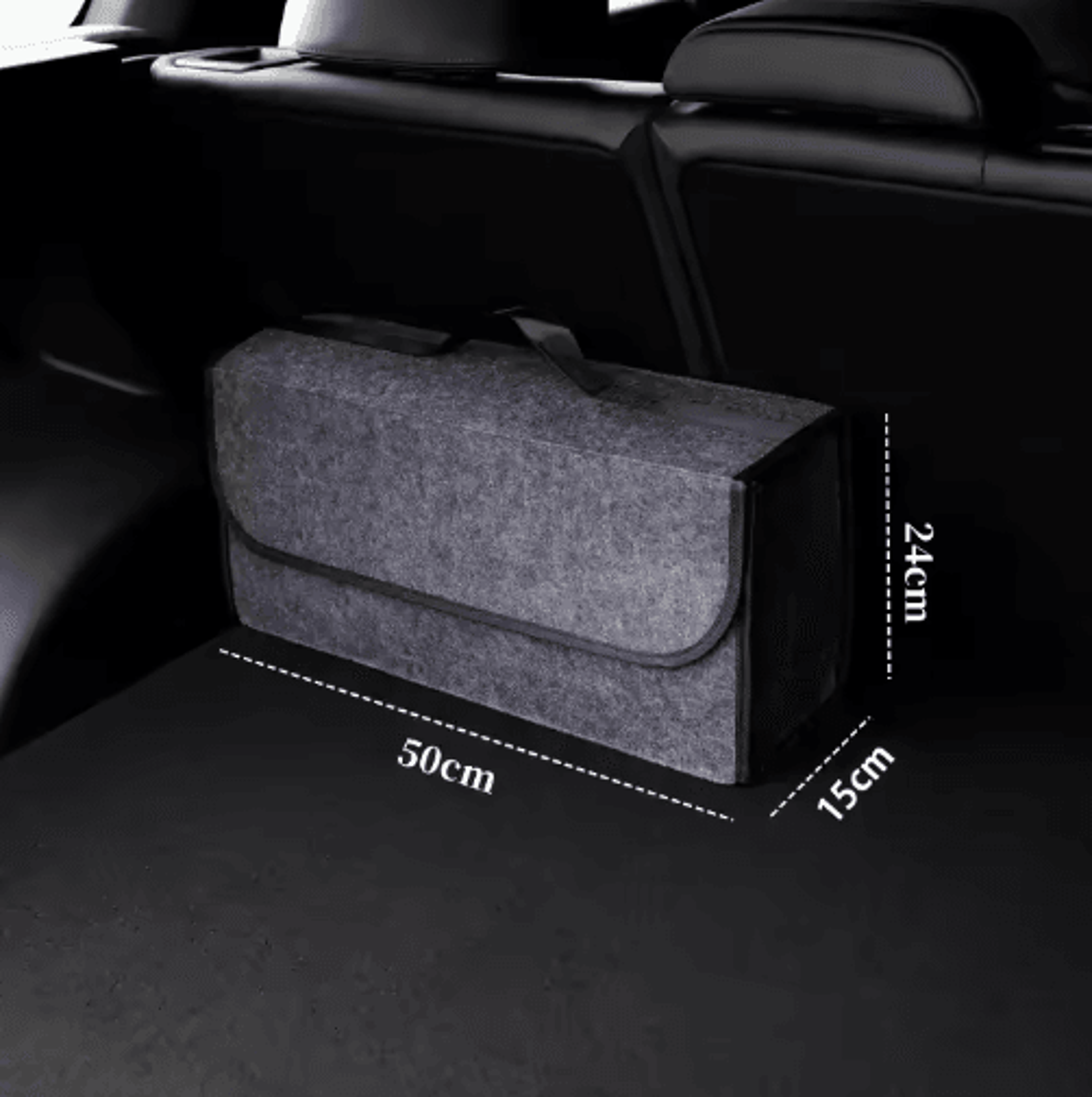 Foldable Car Trunk Organizer  MultiCompartment Storage Bag For Car Cargo  Interior Essentials 0
