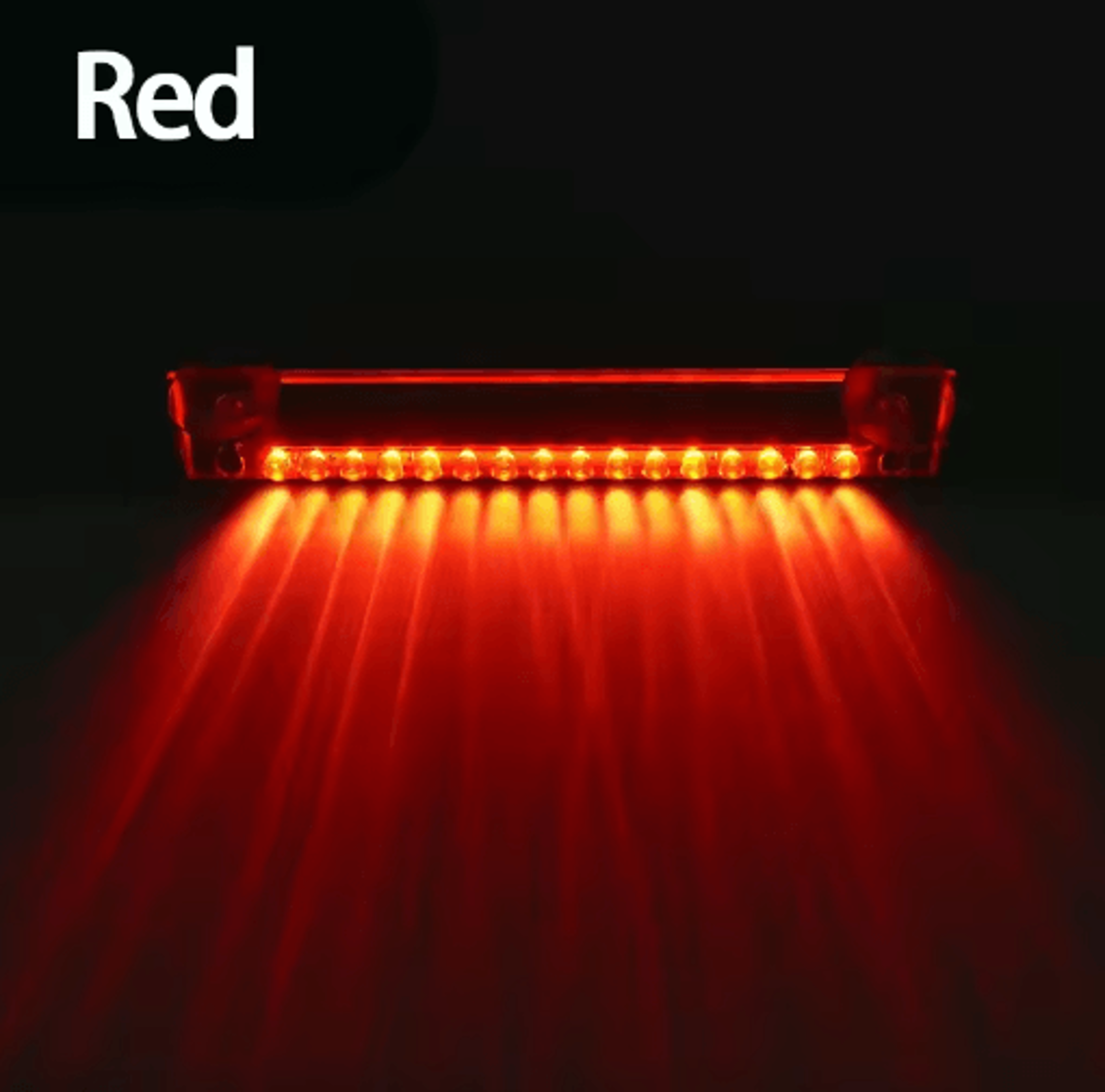 Universal Solar 16LED Car Warning Strobe Light  AntiCollision Security Flash Lamp 2