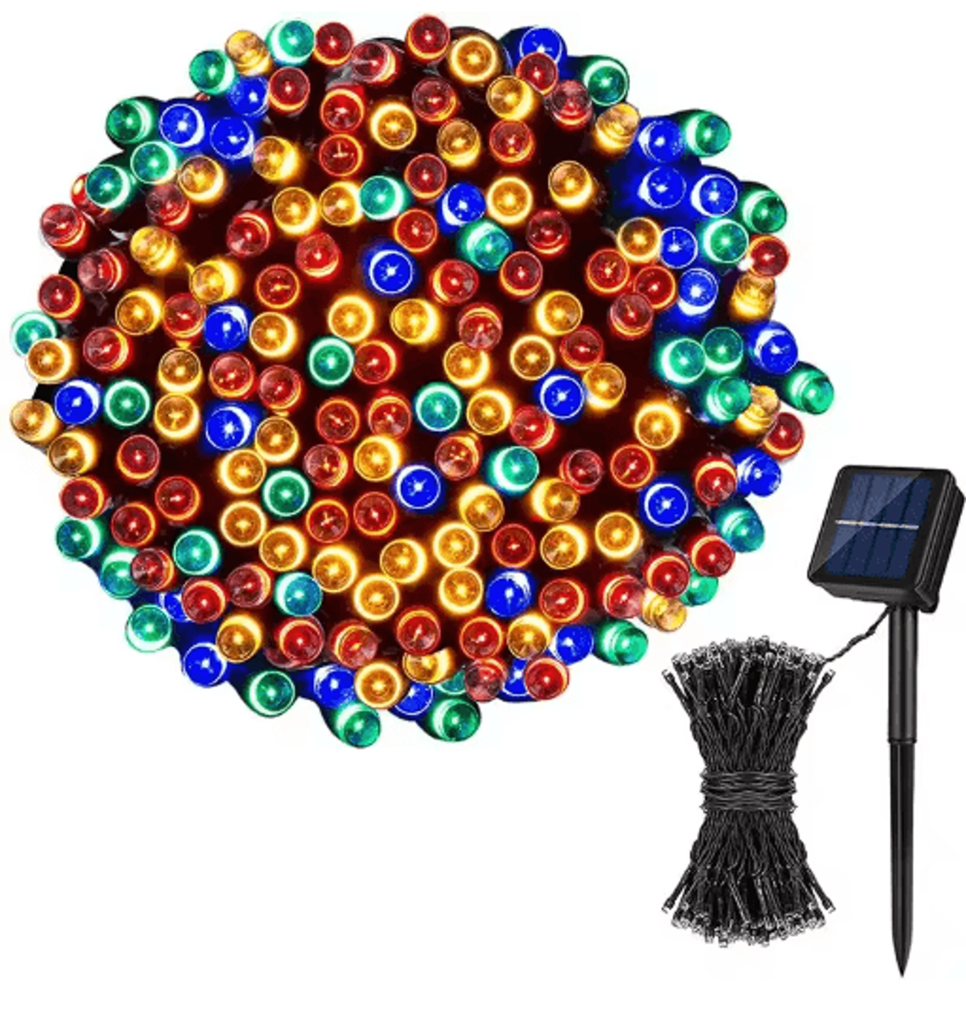 Solar String Lights Waterproof LED Fairy Lights For Christmas Garden  Outdoor Decor 2