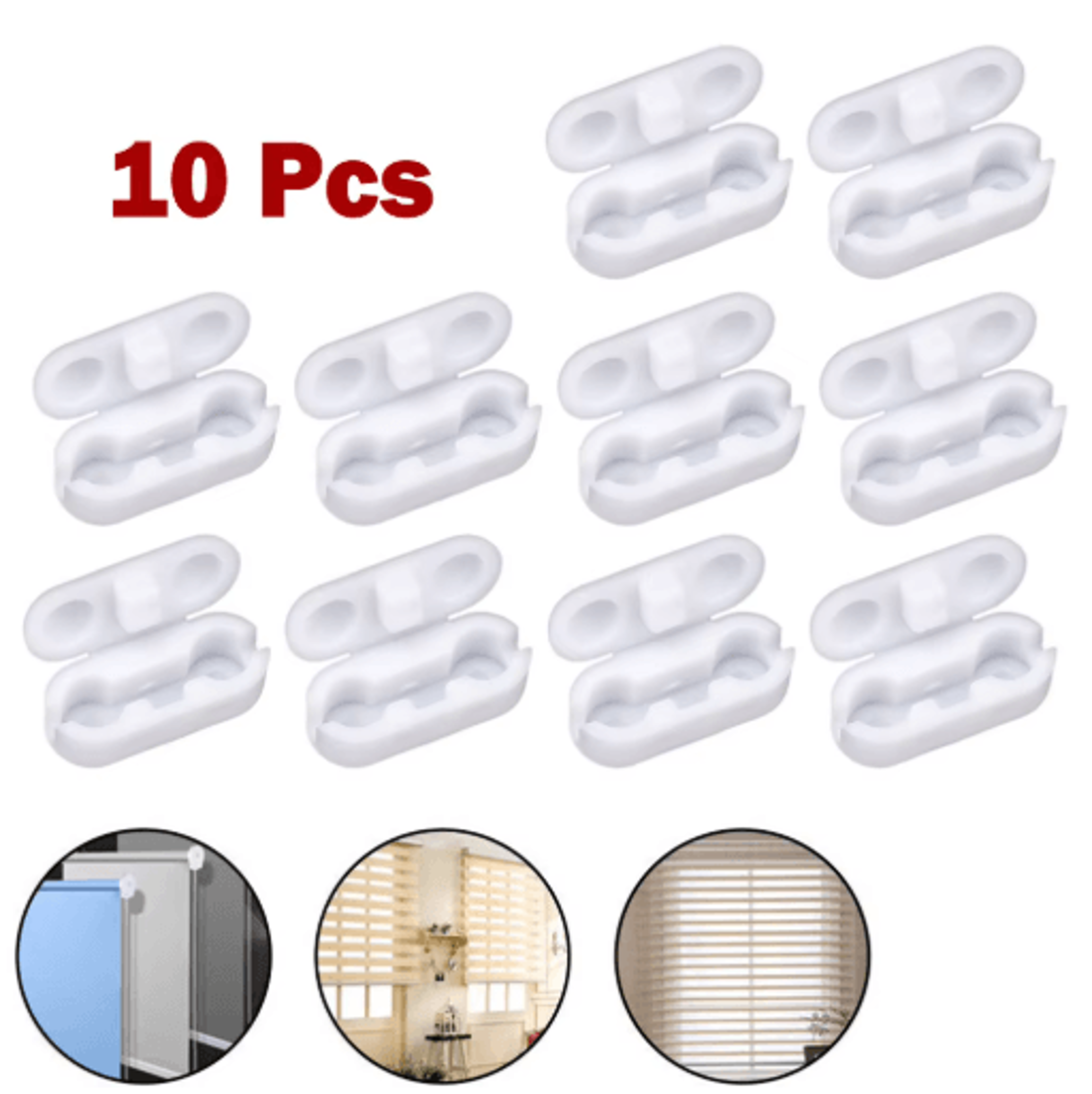 10Piece Roller Blind Chain Connector Set For Pull Cords  Vertical Blinds 5