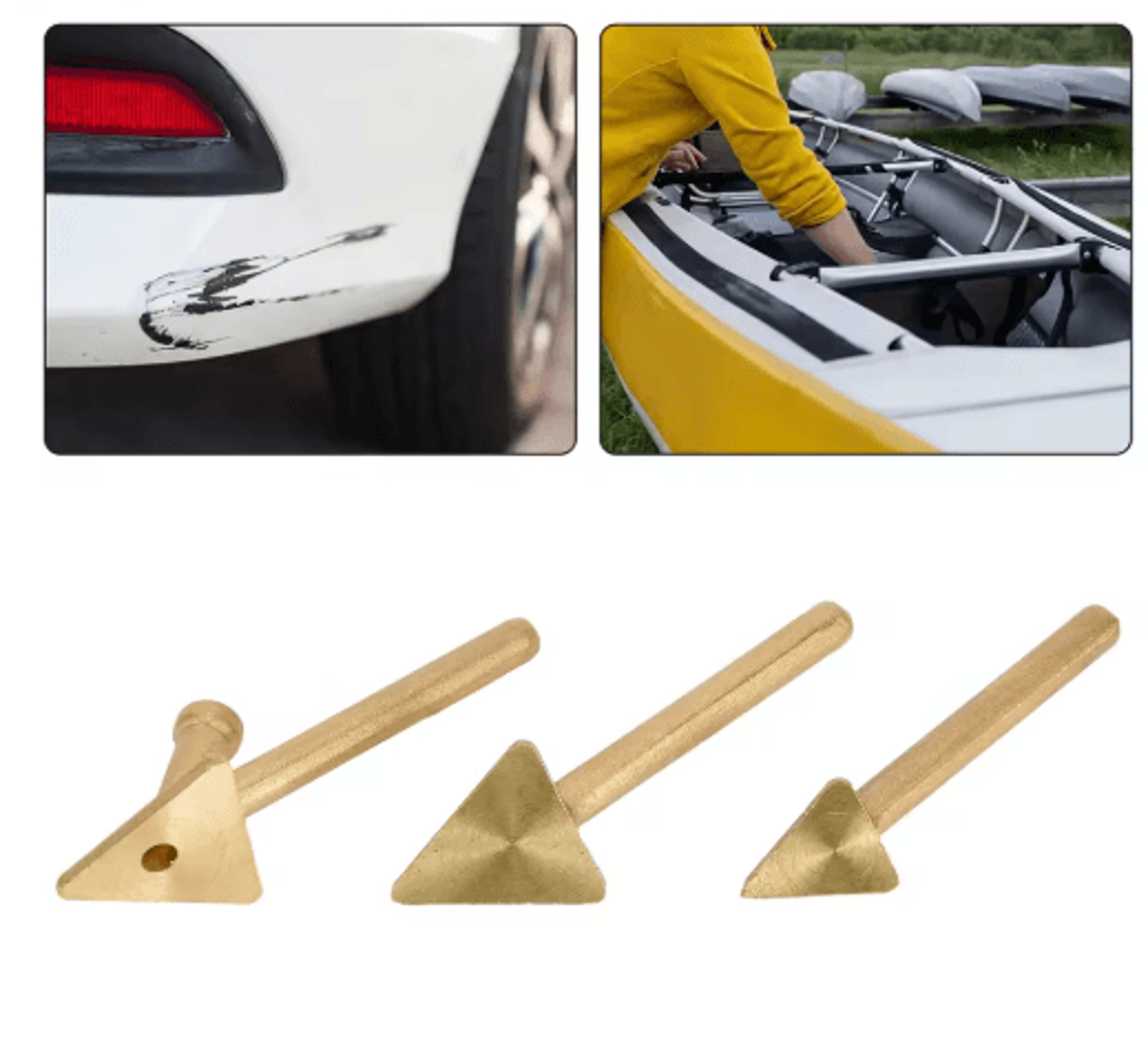 3PCS Plastic Welding Replacement Tips  80W Soldering Iron Tips For Auto Bumper Repair  Plastic Weld 4