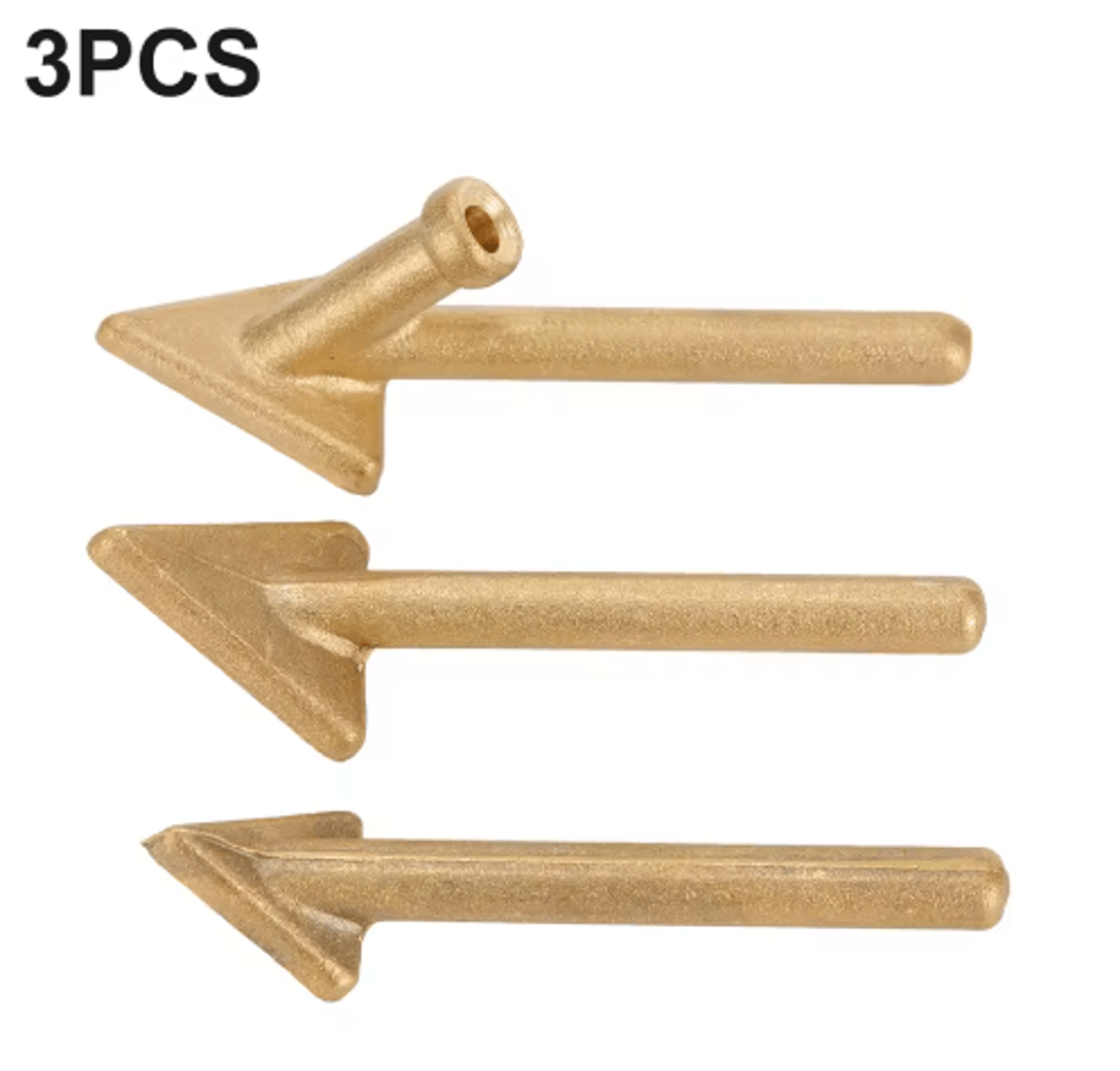 3PCS Plastic Welding Replacement Tips  80W Soldering Iron Tips For Auto Bumper Repair  Plastic Weld 0