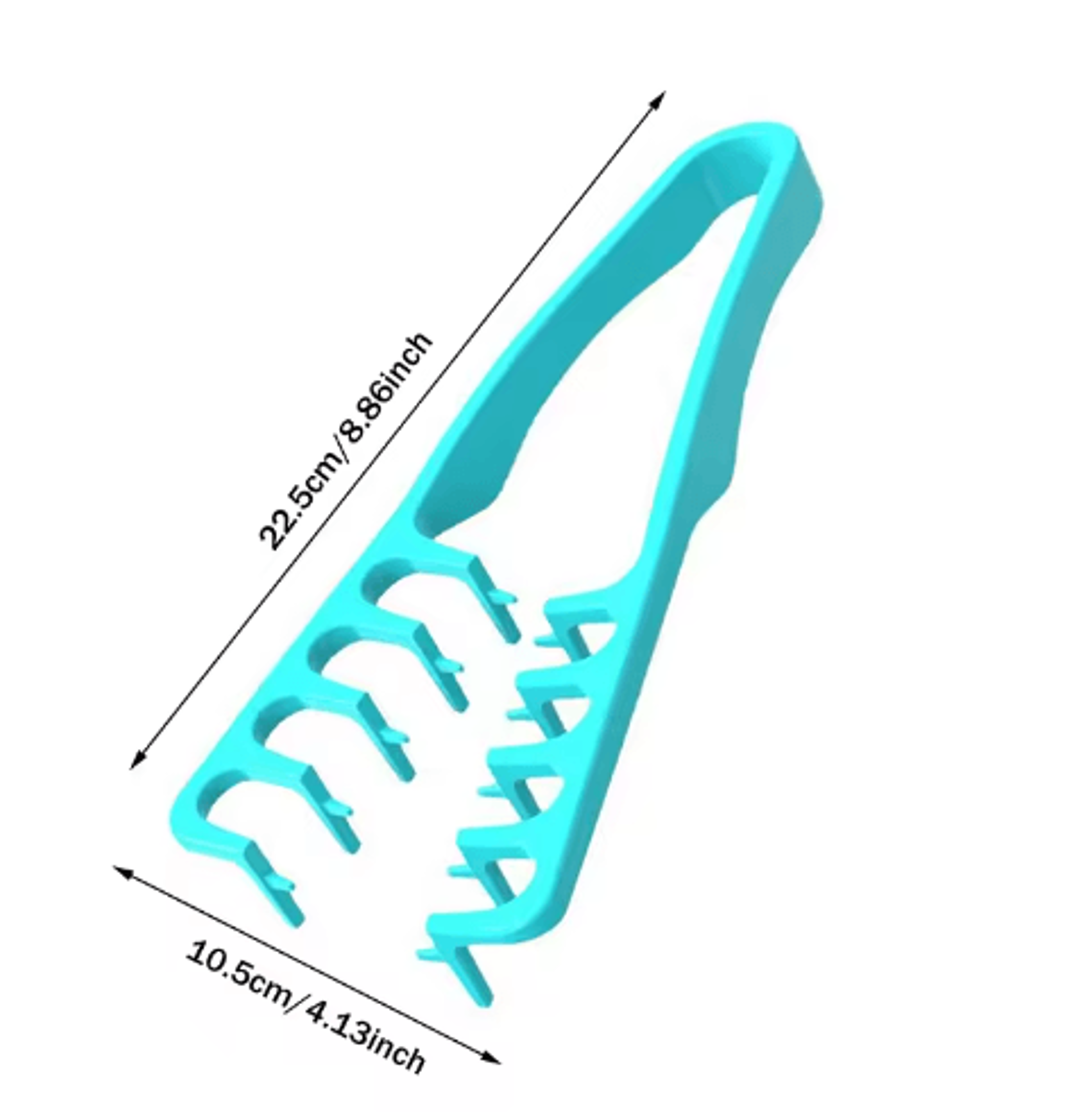 WideTooth Volumizing Hair Comb  Texturizing Styling Comb For Curly Thick  All Hair Types 5