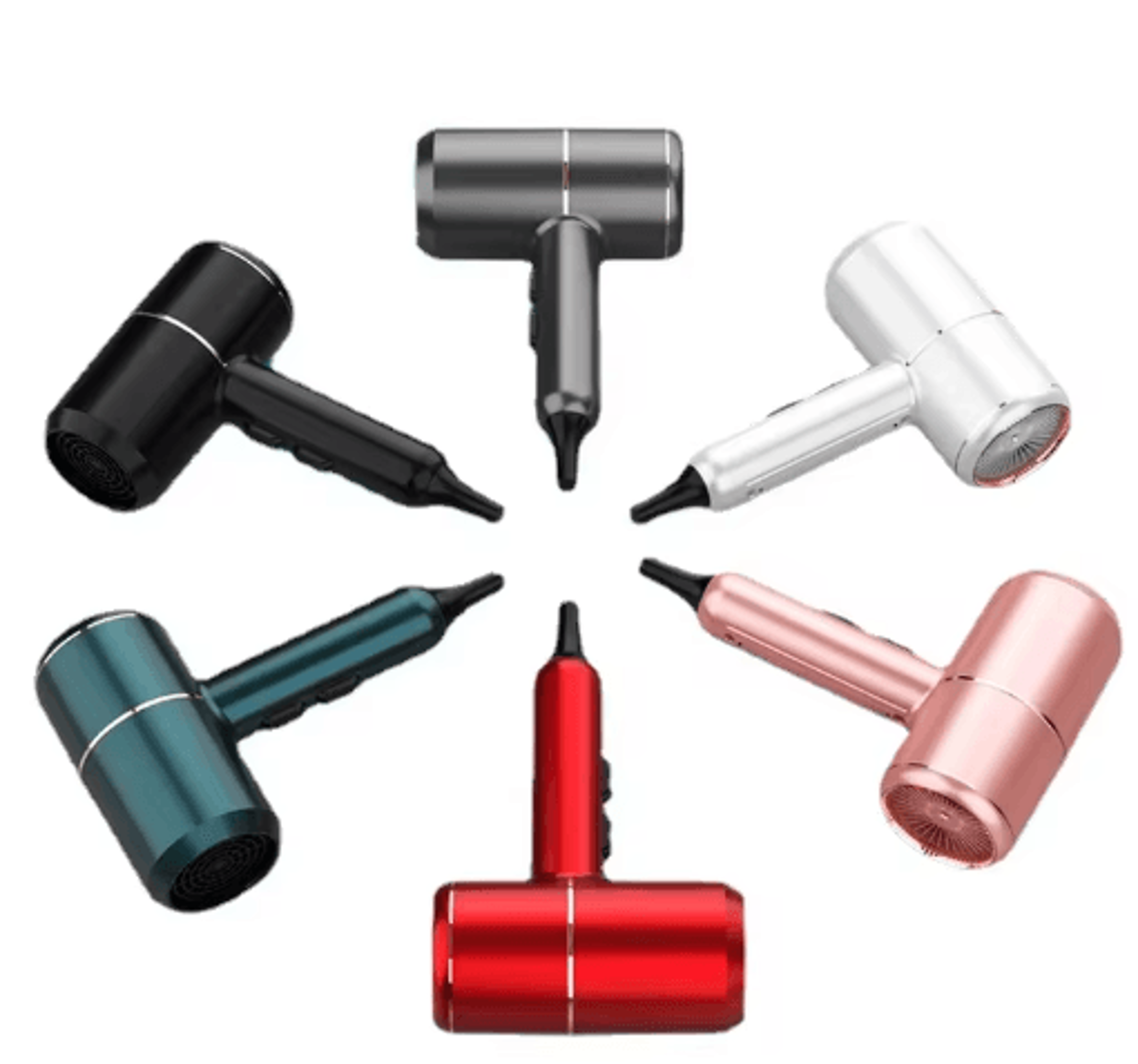 Portable Mini HighSpeed Ionic Hair Dryer  Lightweight FastDrying Blow Dryer For Home  Dorm Use 4