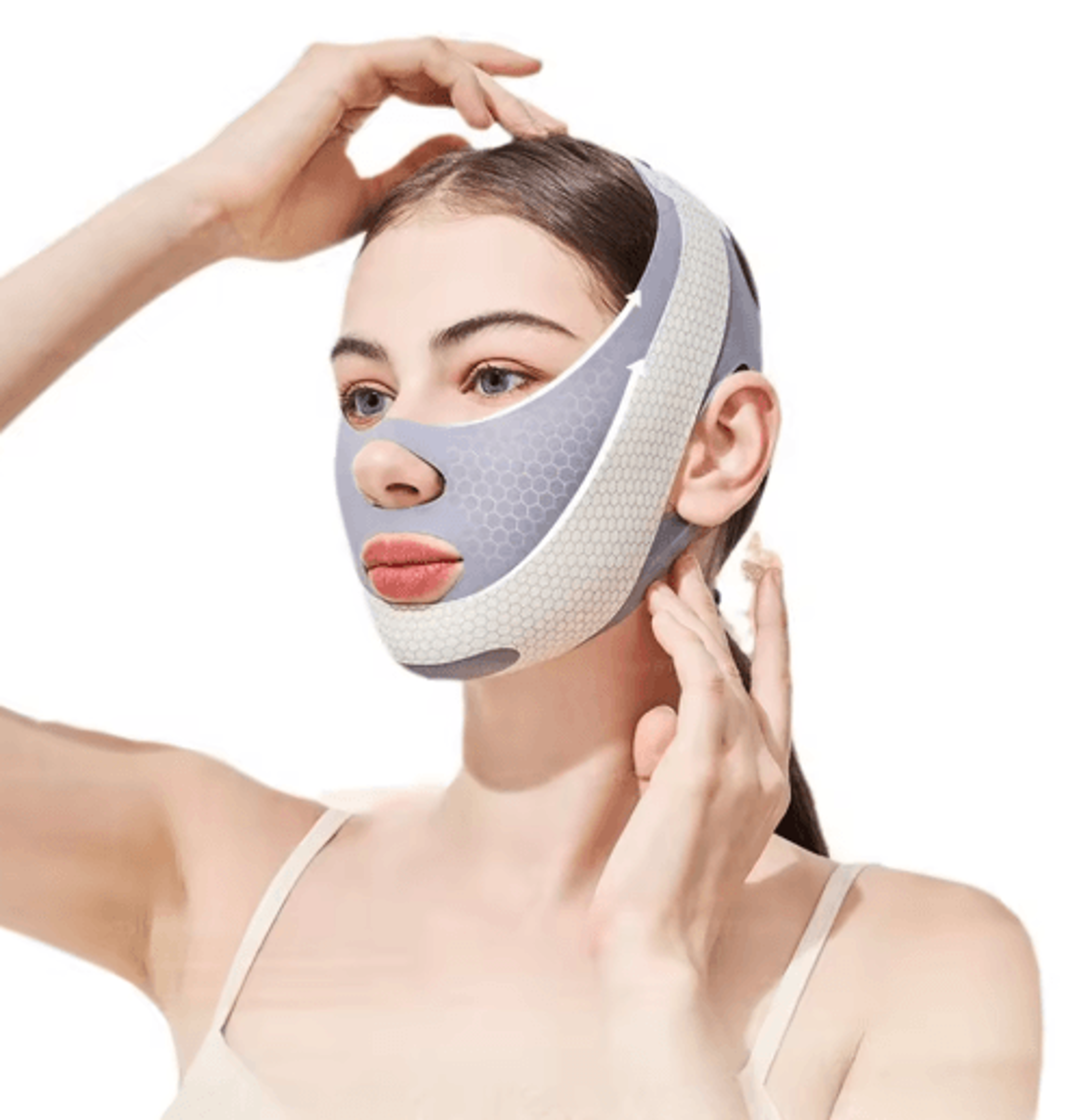 V Line Face Shaper Band  Adjustable Face Lifting Belt For Jawline  Chin Support 2