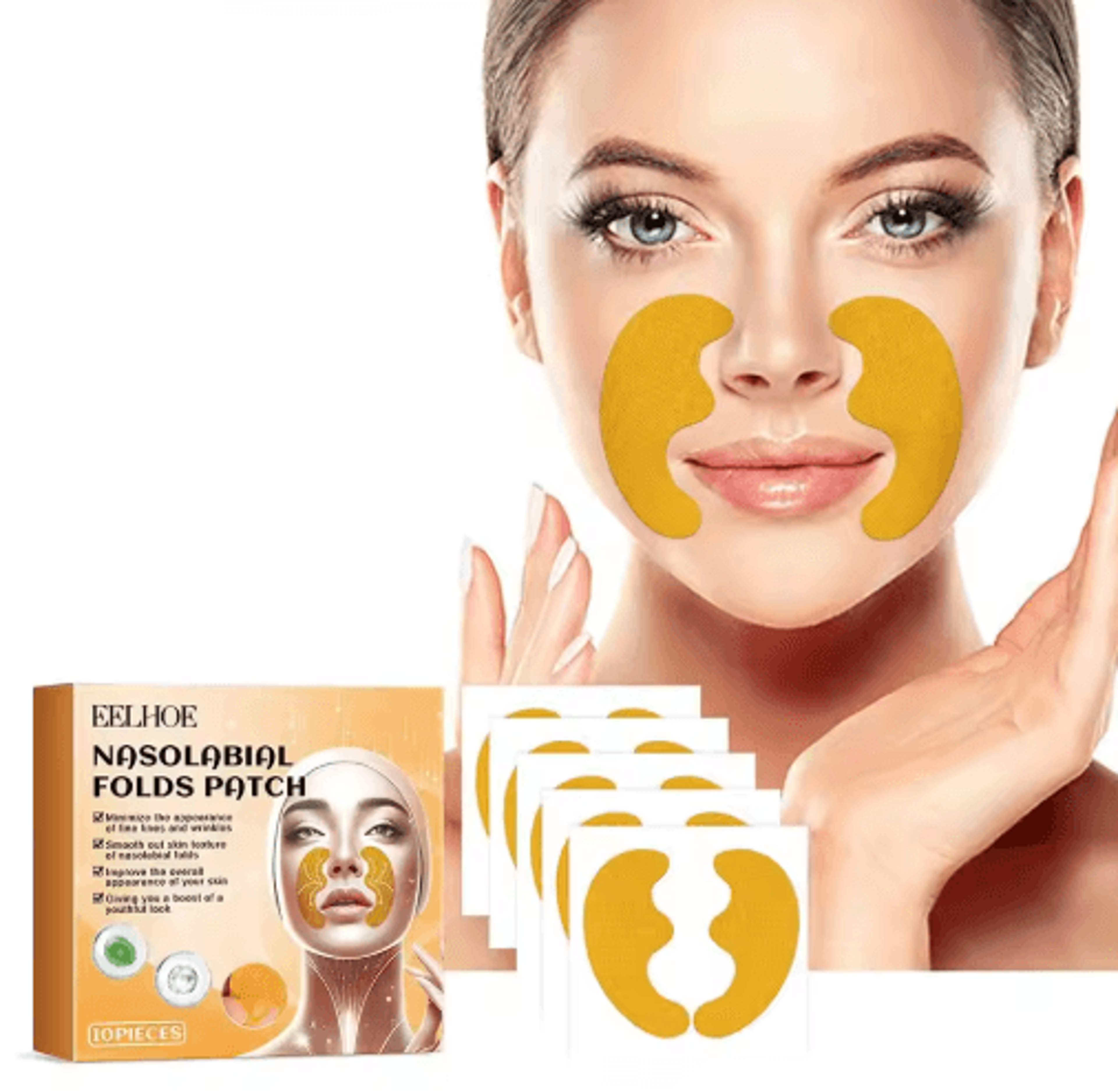 Collagen Forehead Wrinkle Patch  Hydrogel Forehead Mask For Smooth  Hydrated Skin 3