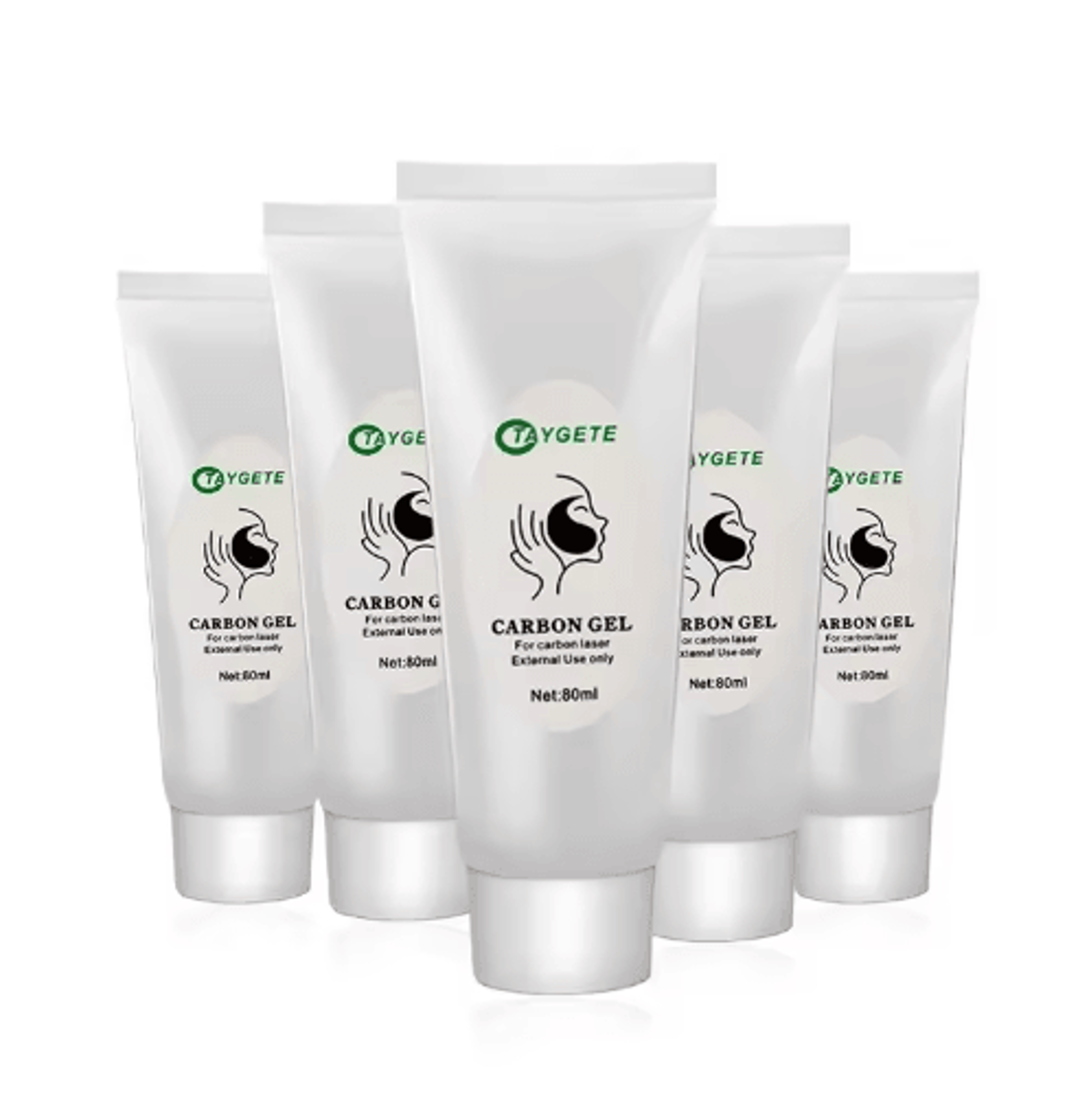 Carbon Gel Mask For ND YAG Laser  Professional Facial Carbon Cream For Deep Cleansing 5