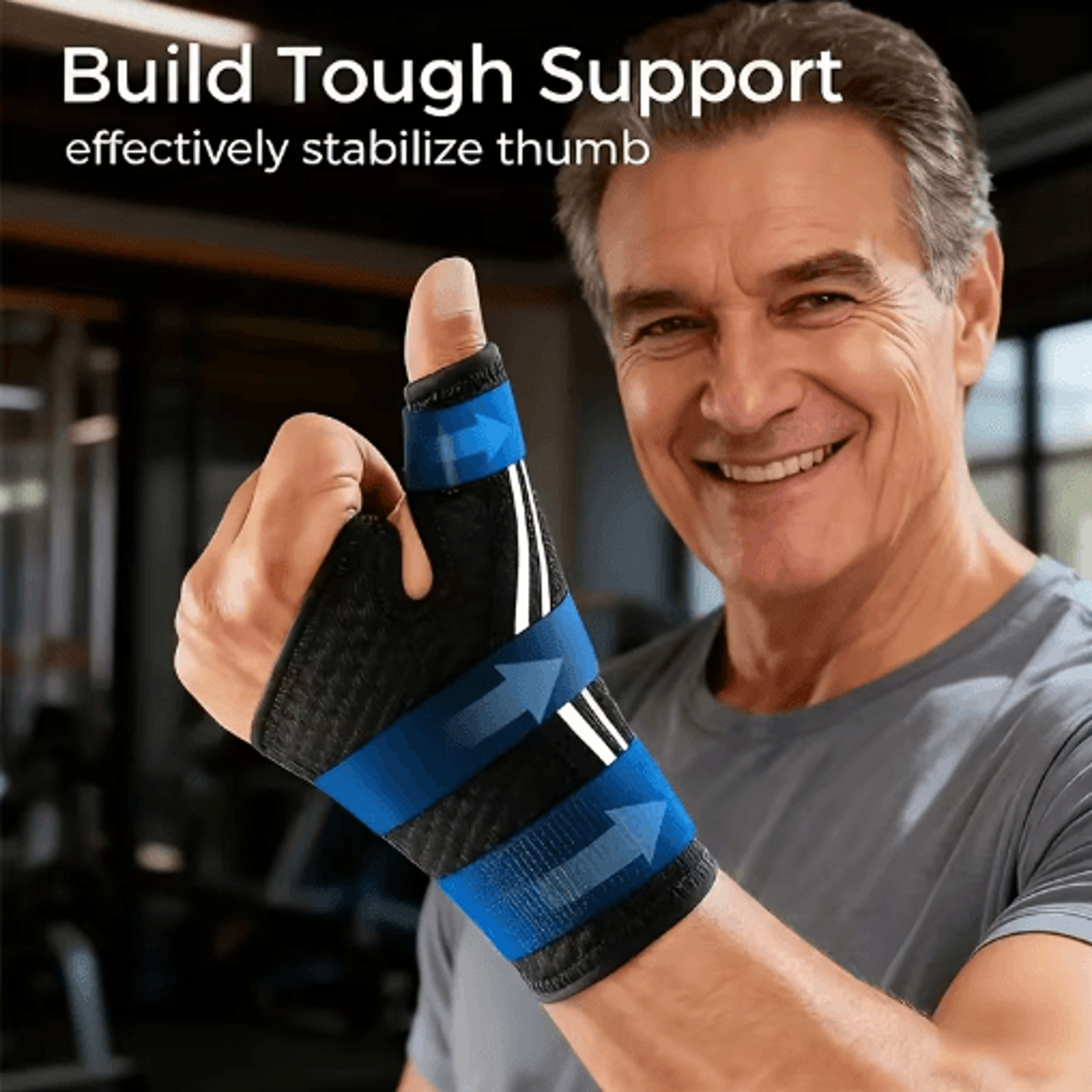 2Piece Ergonomic Thumb Brace  Adjustable Thumb Splint For Left Or Right Hand 6