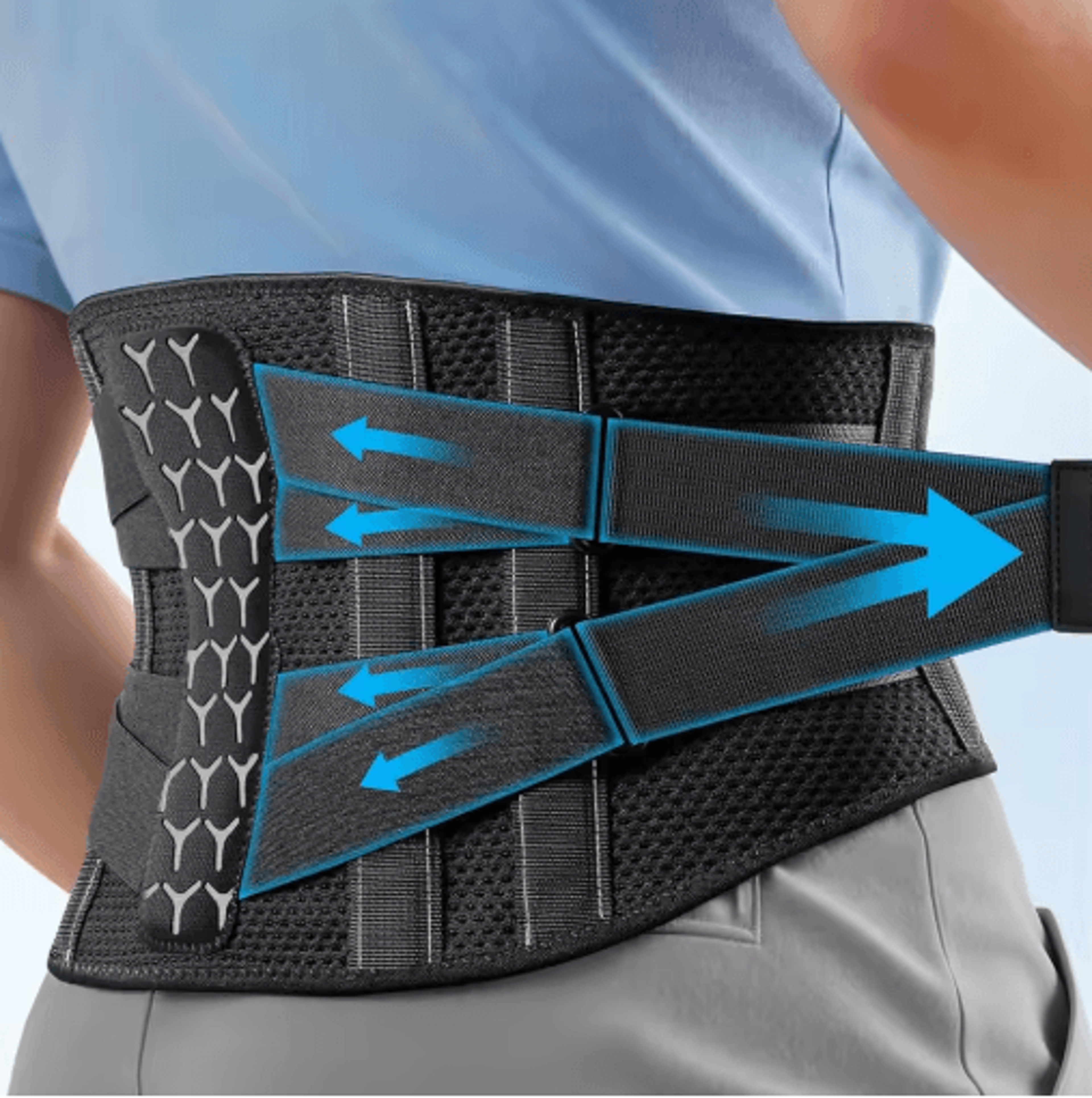 Back Brace  Breathable Adjustable Lumbar Support Belt For Work Daily Activities  Everyday Comfort 0