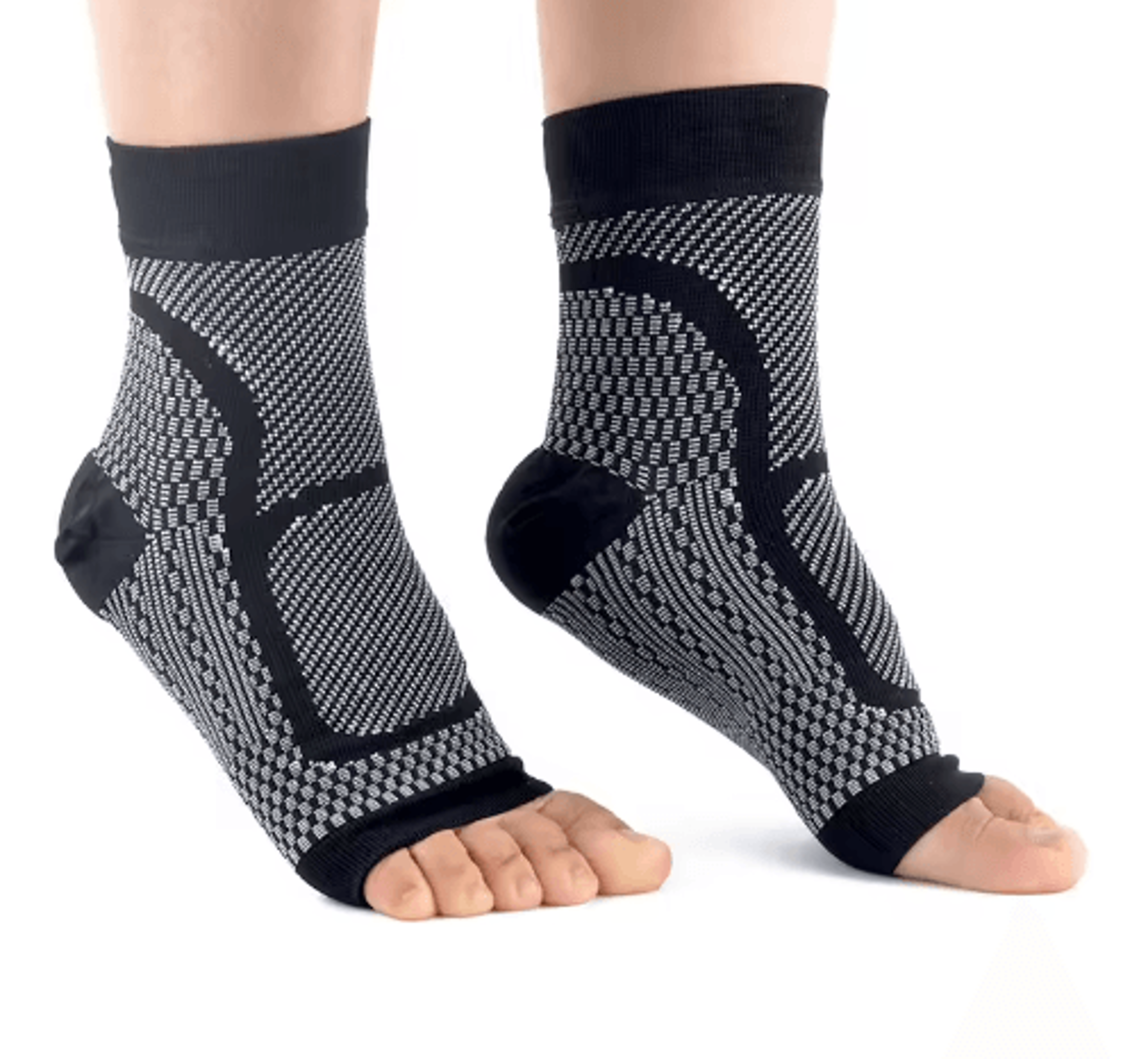 1 Pair Ankle Compression Sleeve With Arch Support  Breathable Ankle Brace For Sports  Everyday Wear 2