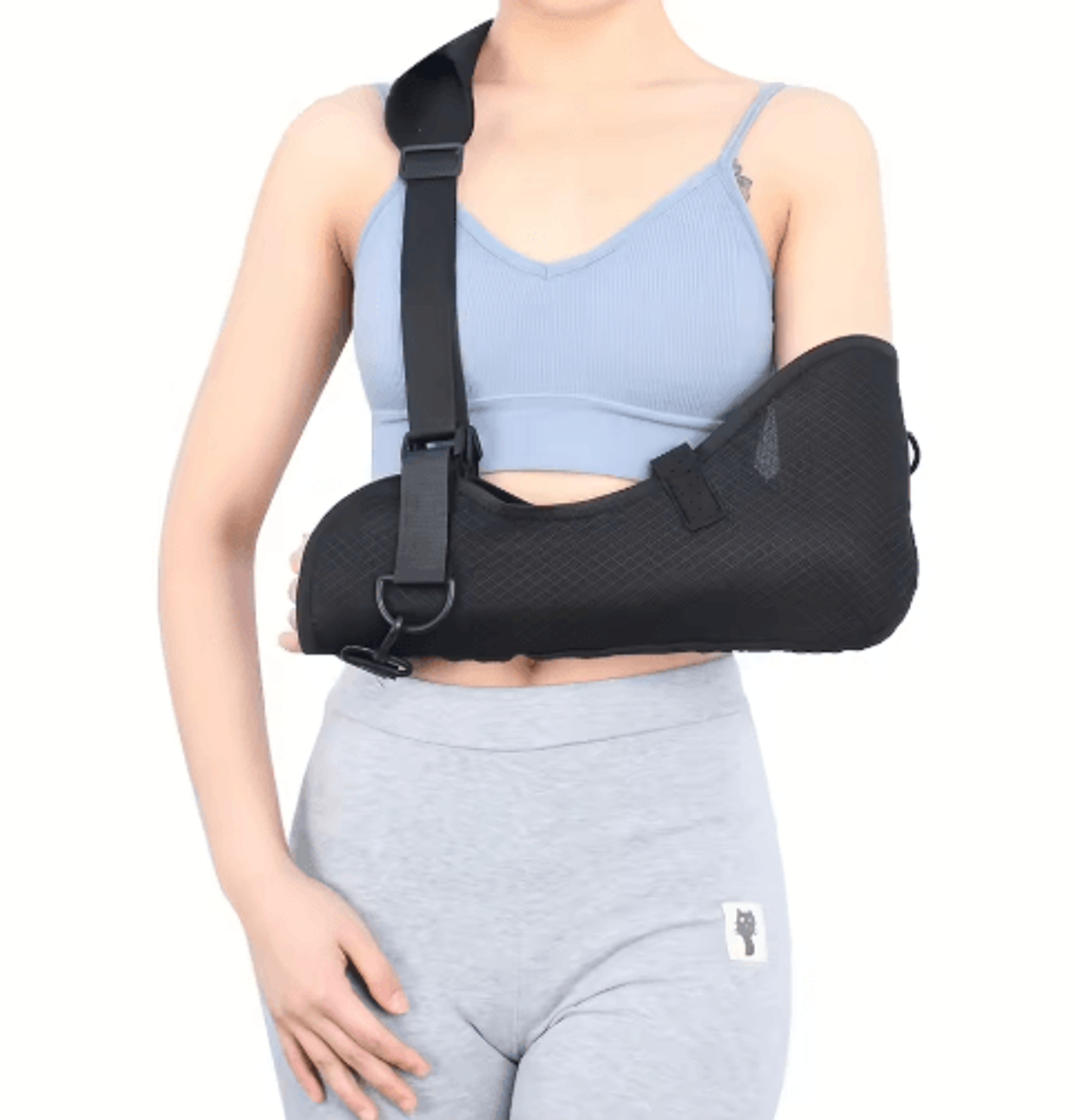 Adjustable Shoulder Sling  Breathable Mesh Arm Sling Brace For Everyday Support 0