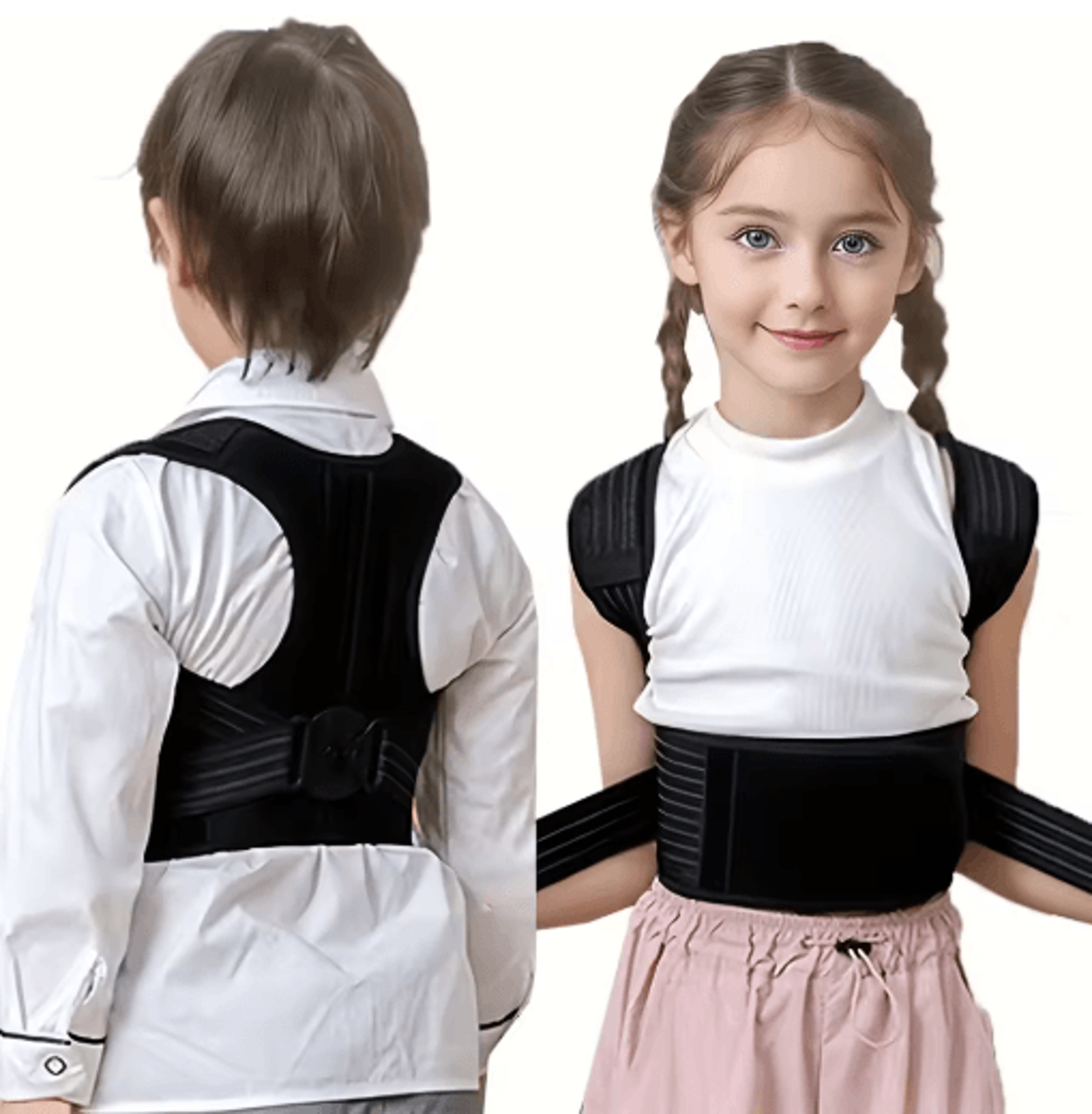Posture Corrector Back Brace  Adjustable Posture Support Belt For Students Teens  Everyday Wear 1