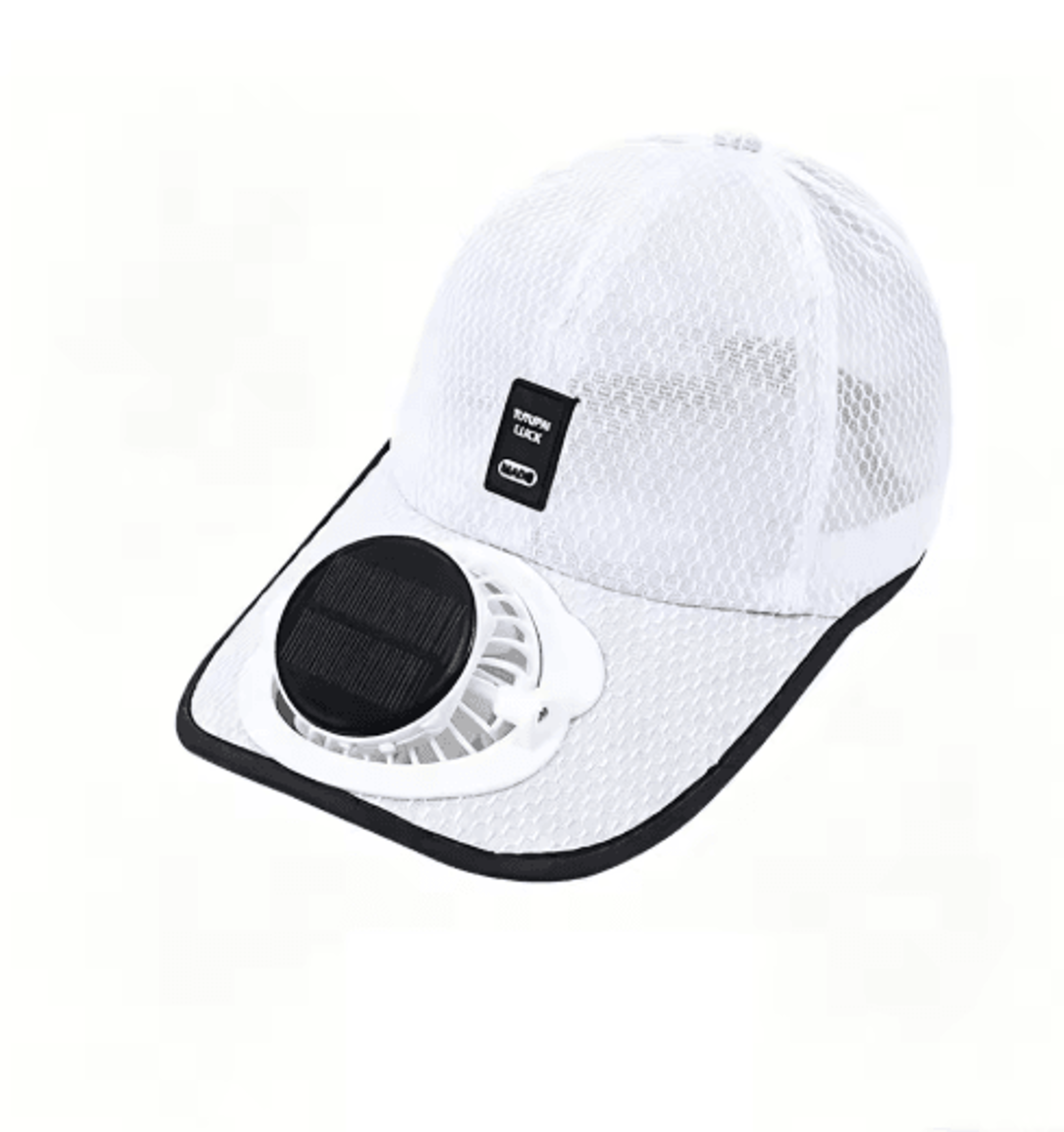 Breathable Sun Hat With Solar Fan  USB Rechargeable Cooling Baseball Cap For Outdoor Activities 1