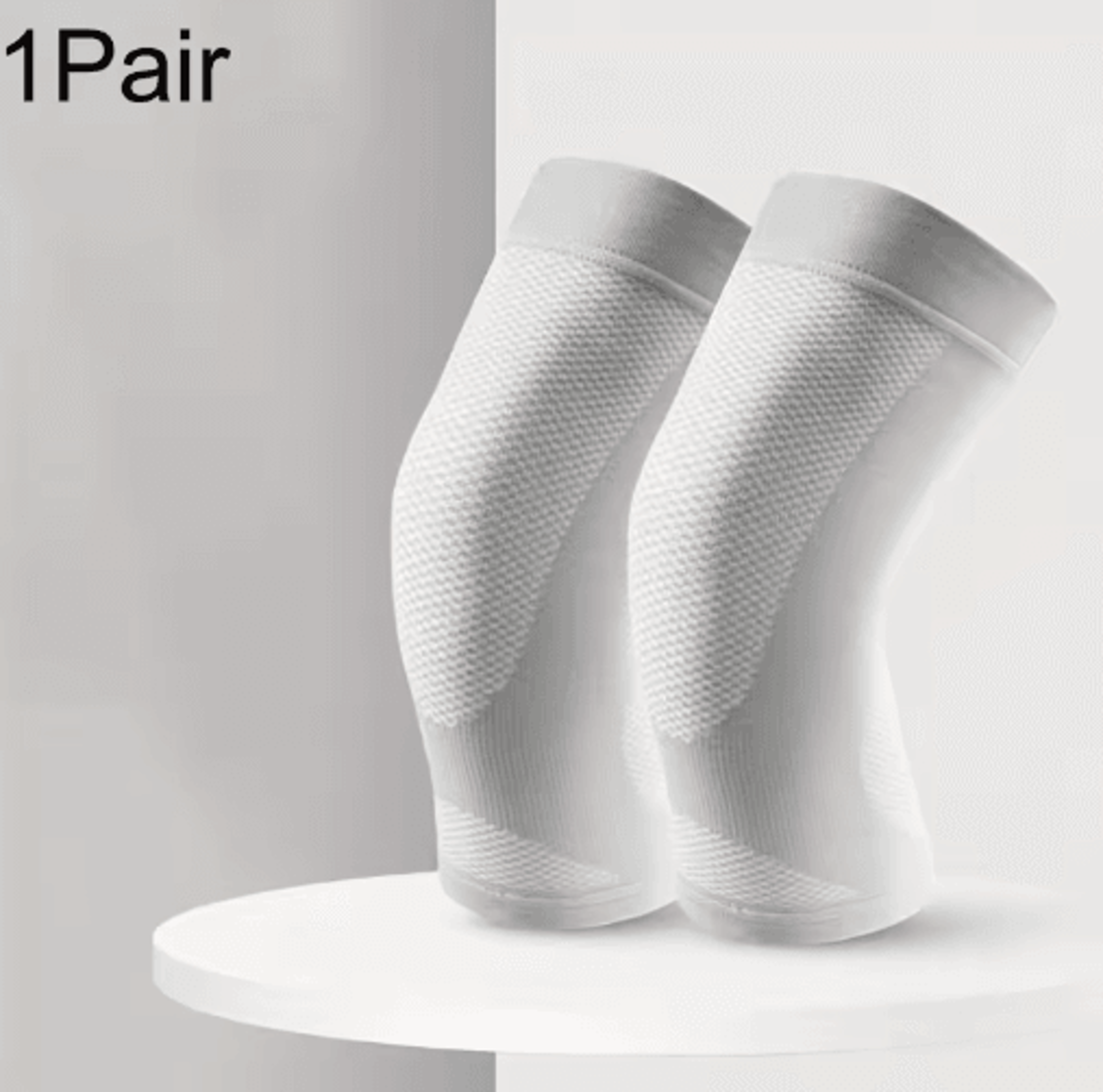 1 Pair UltraThin Knee Compression Sleeves  NonSlip Knee Support For Running Fitness  Outdoor Activi 1