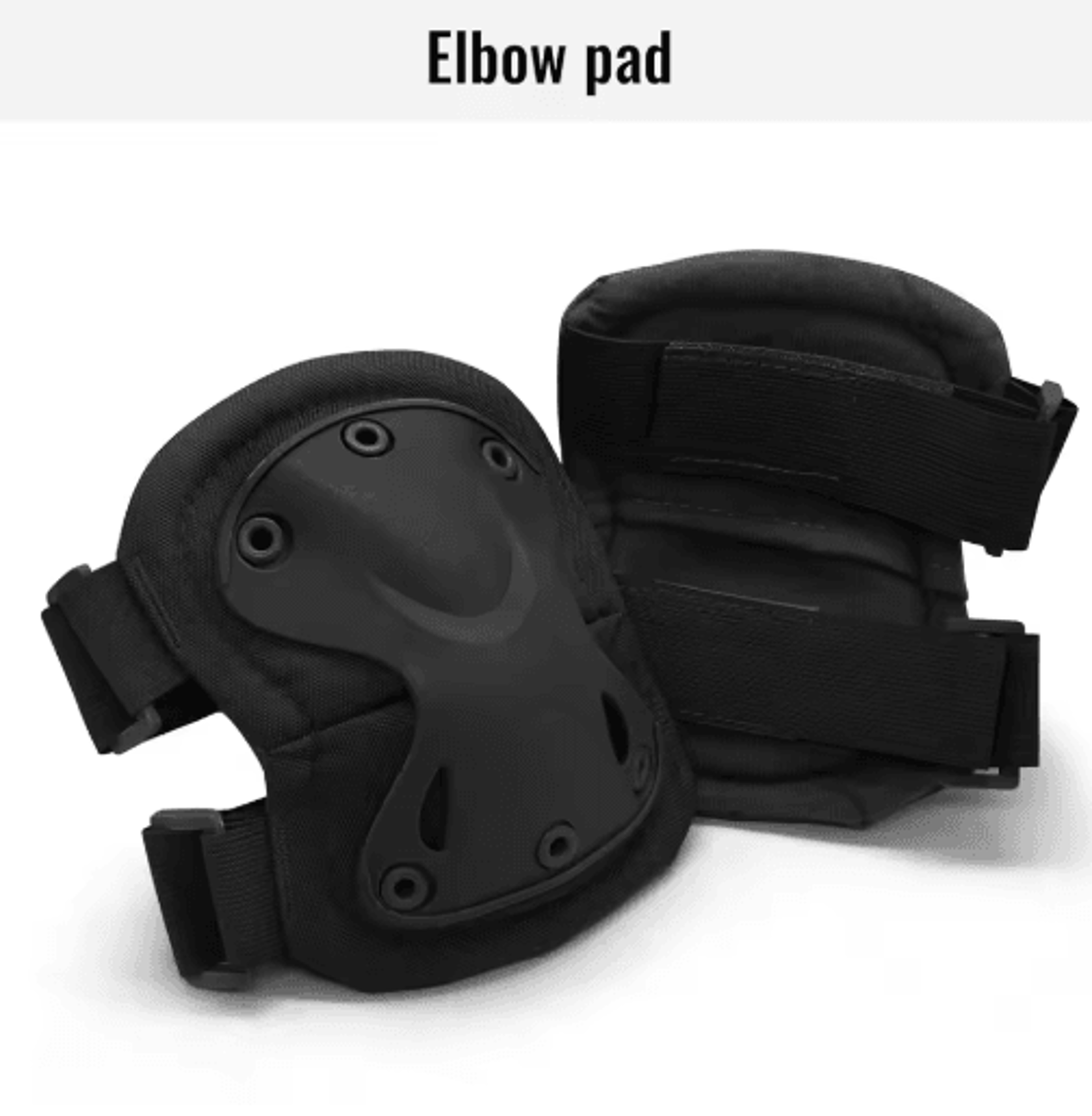 2Piece Professional Tactical Knee  Elbow Pad Set  Advanced Protective Gear For Outdoor Activities 5